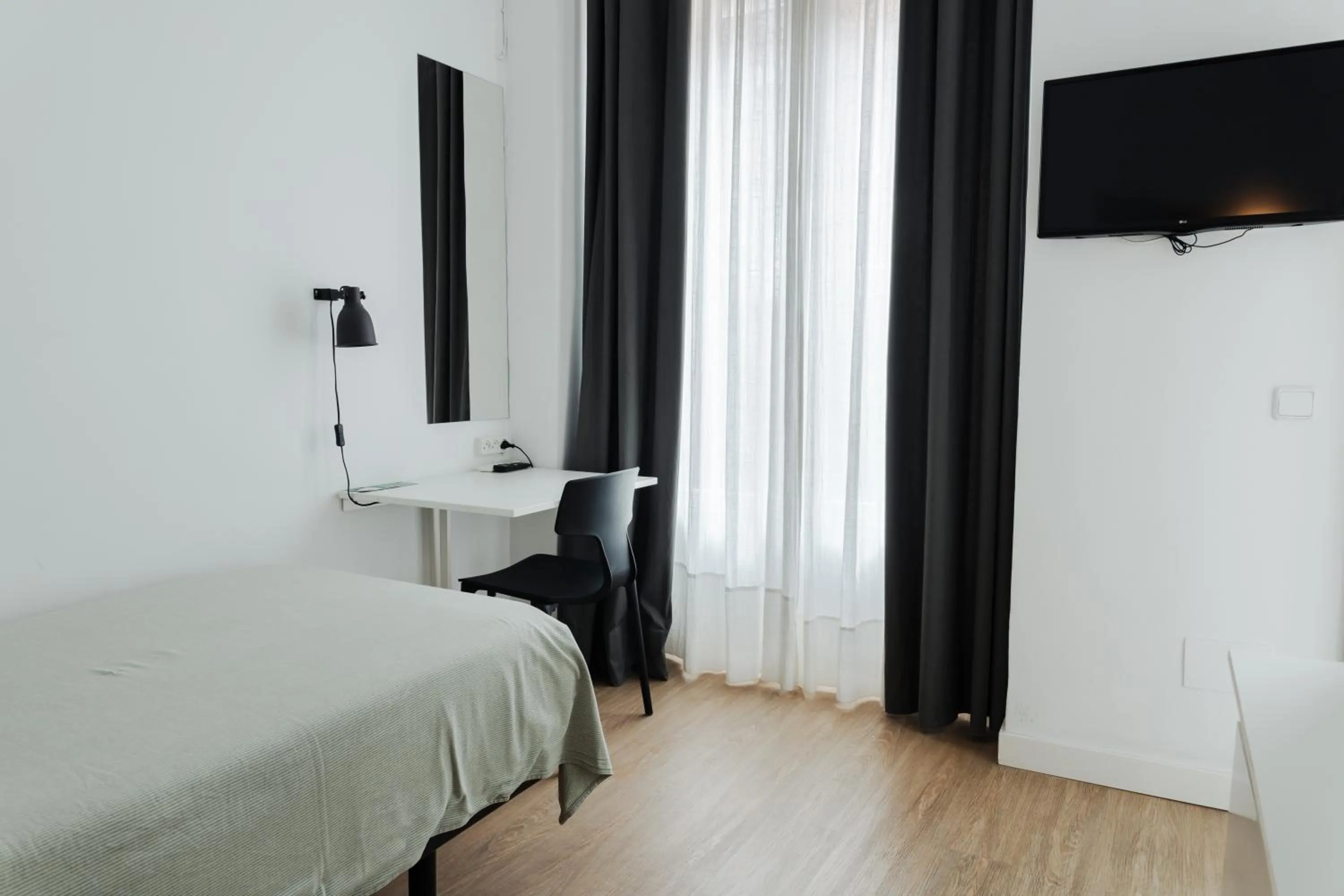 Decorative detail, Bed in Hostal La Zona