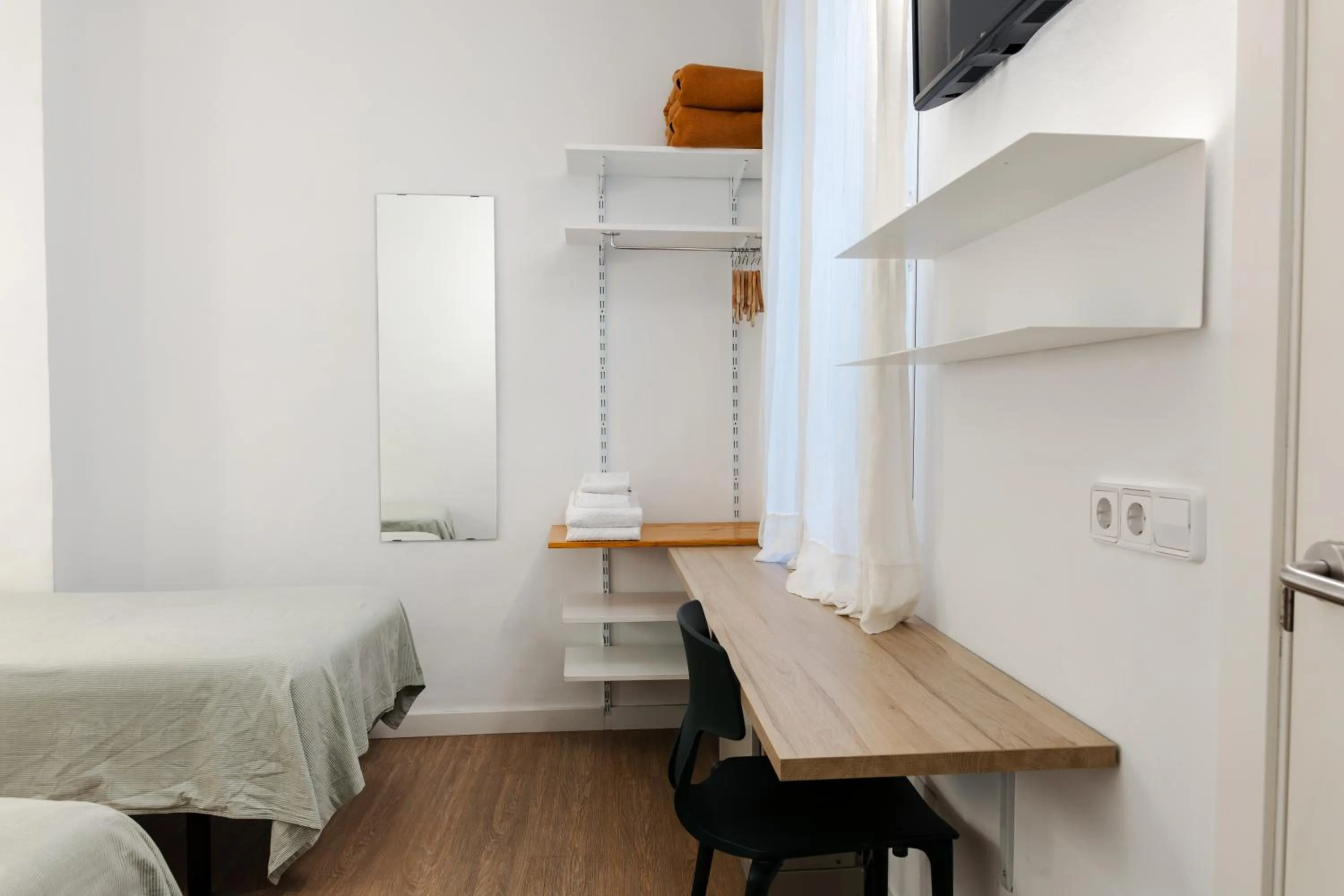 Decorative detail, Bed in Hostal La Zona