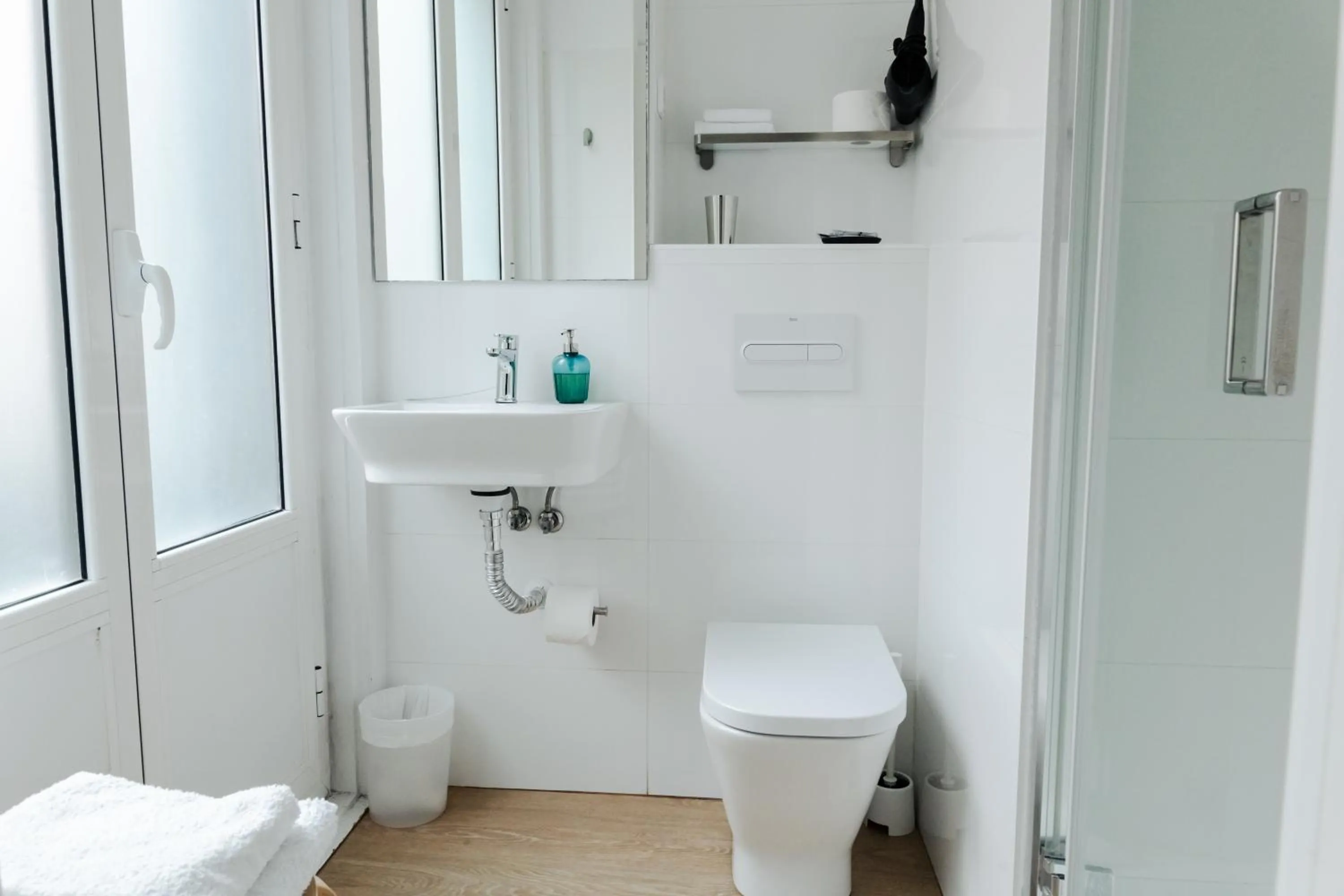 Bathroom in Hostal La Zona