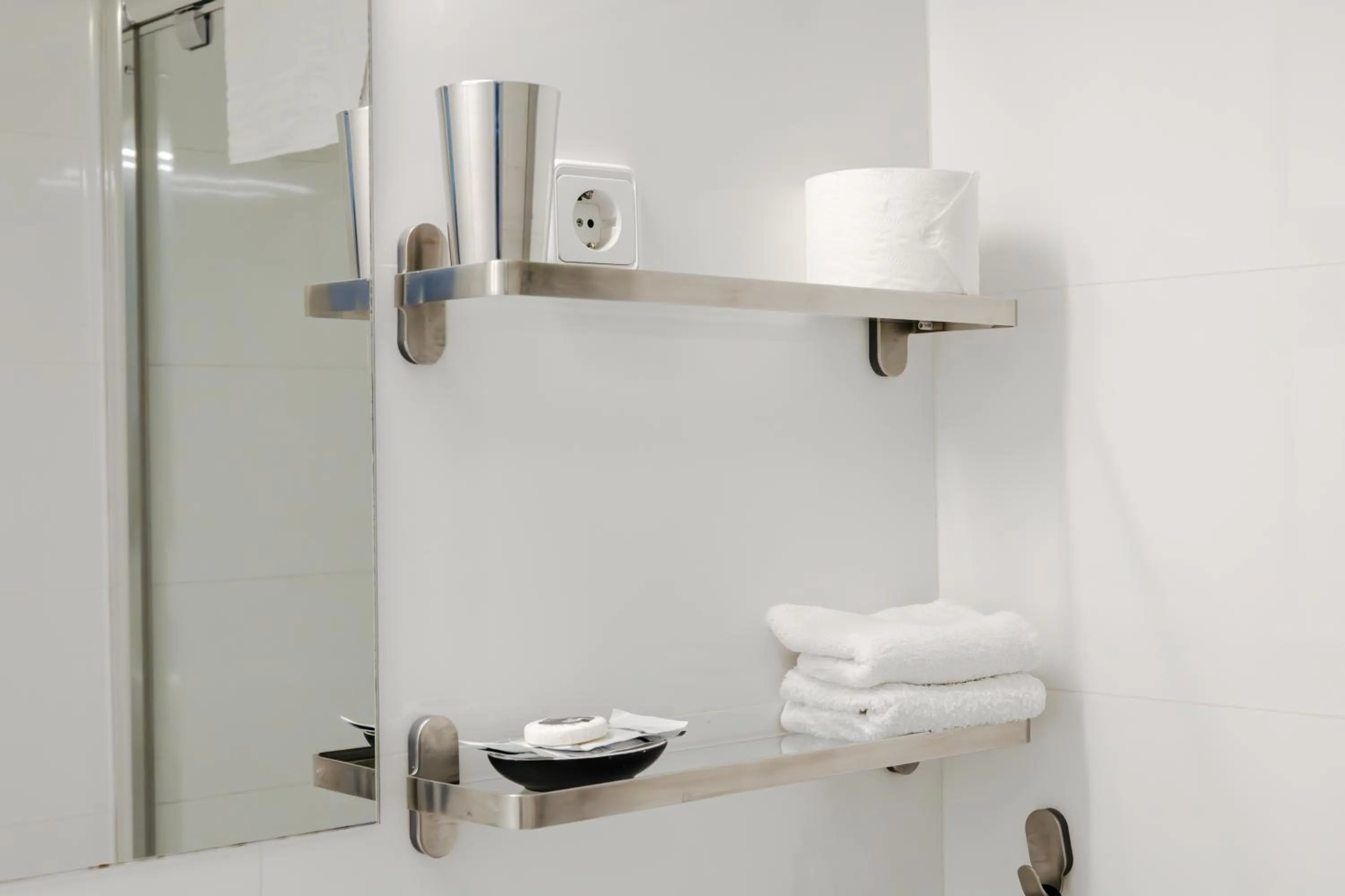 Bathroom in Hostal La Zona