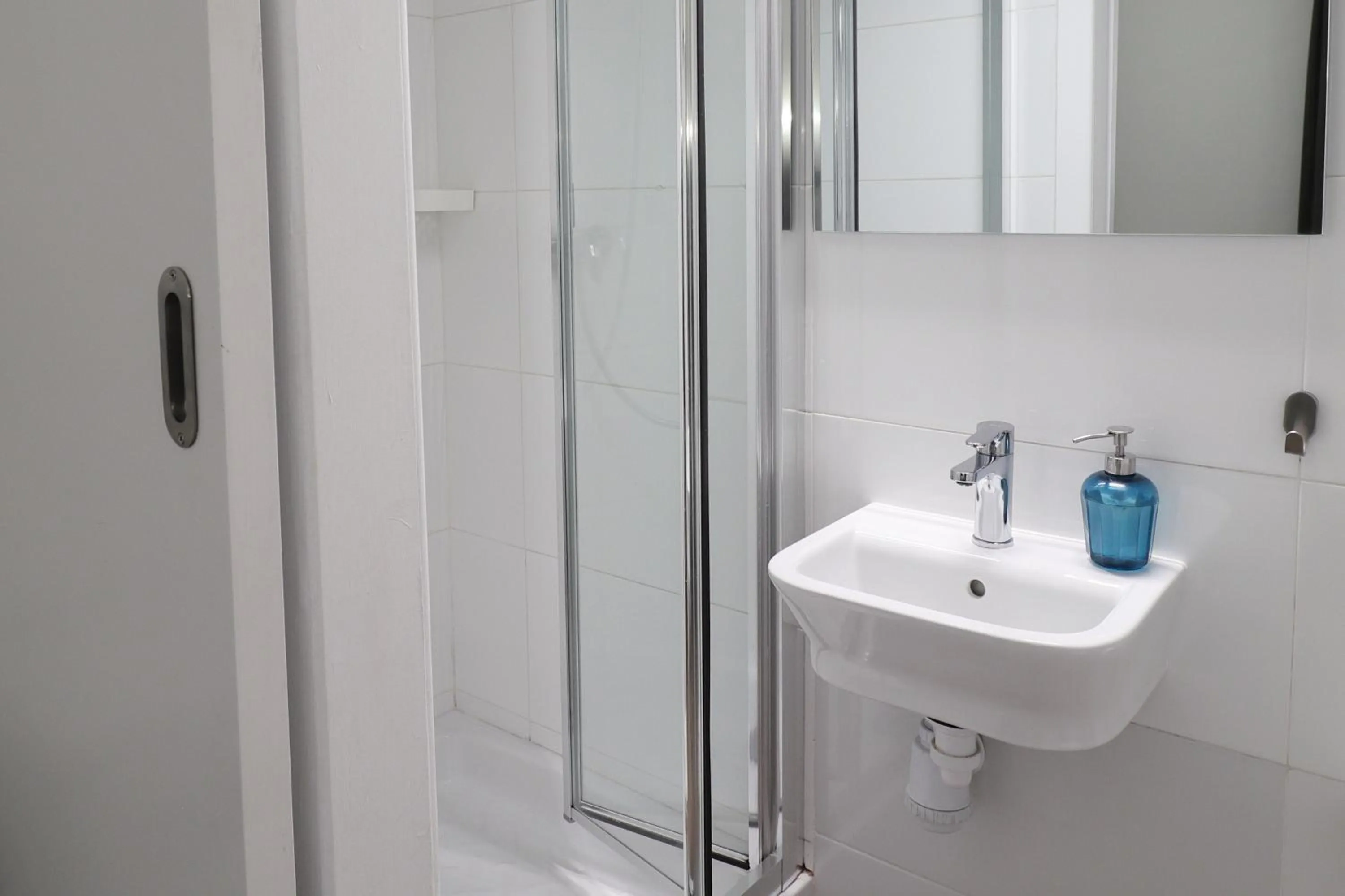 Bathroom in Hostal La Zona