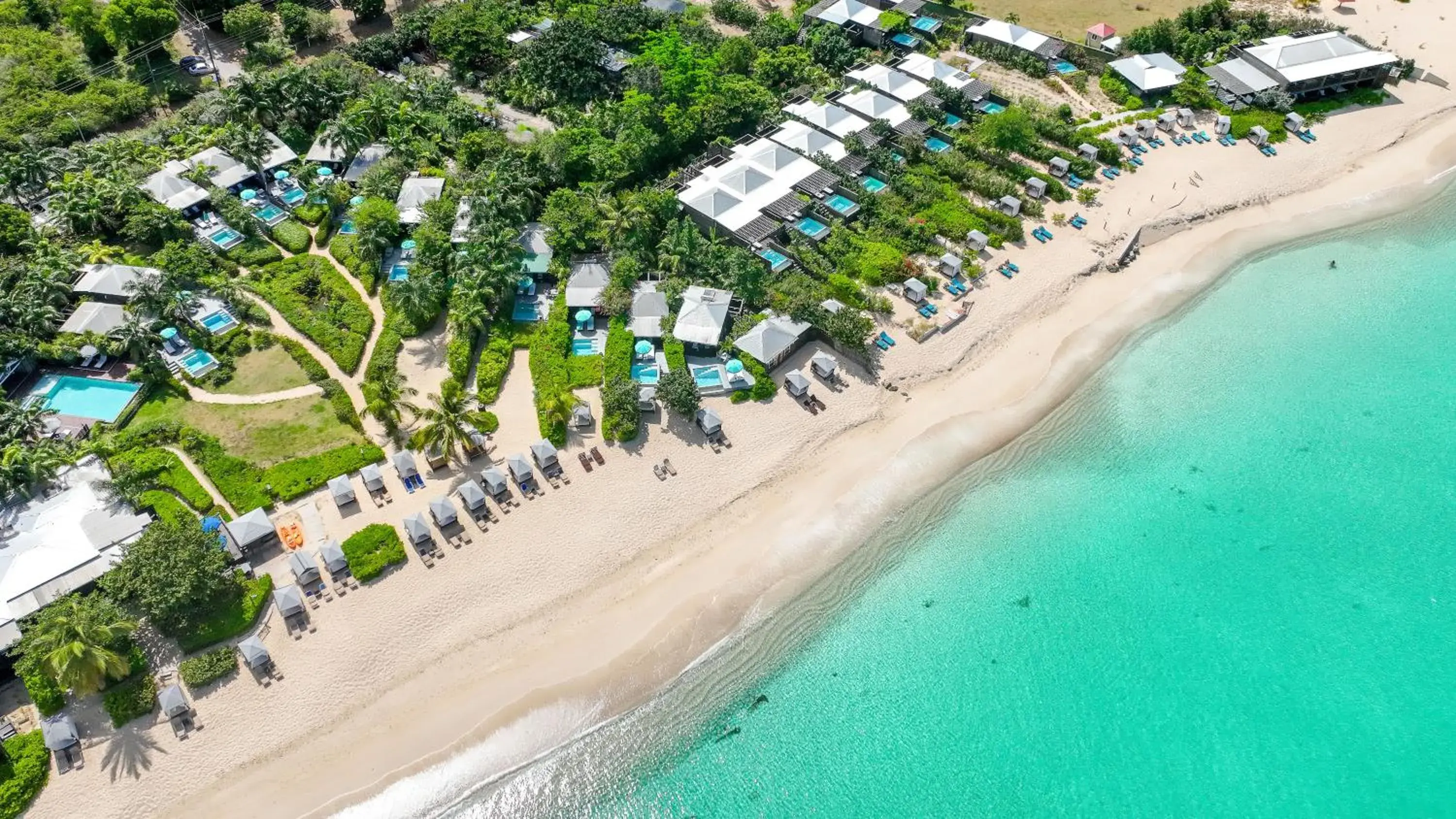 Bird's eye view in Keyonna Beach - All Inclusive - Couples Only Bird's eye view in Keyonna Beach - All Inclusive - Couples Only