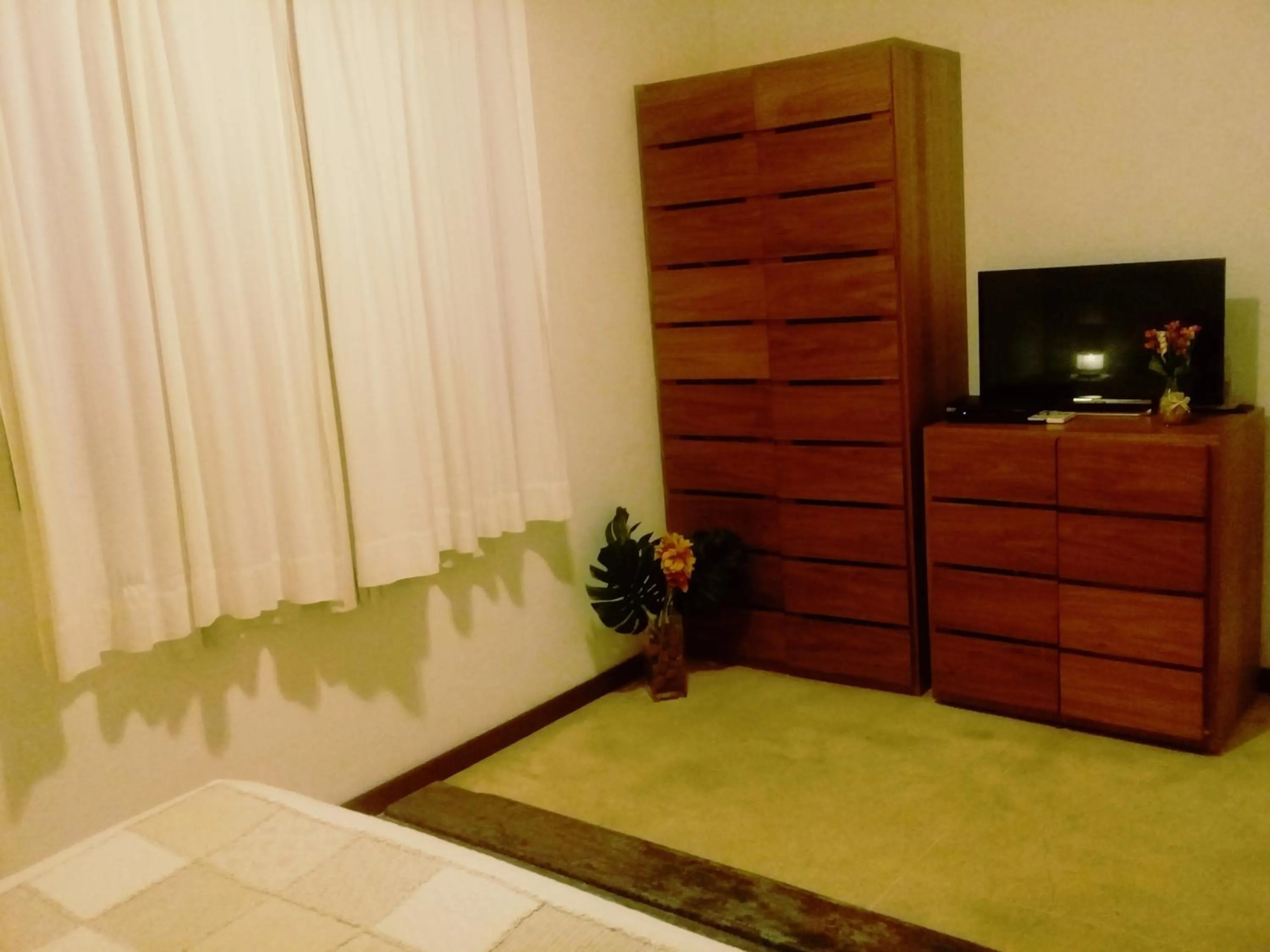 Bed in Pousada Rosa dos Ventos