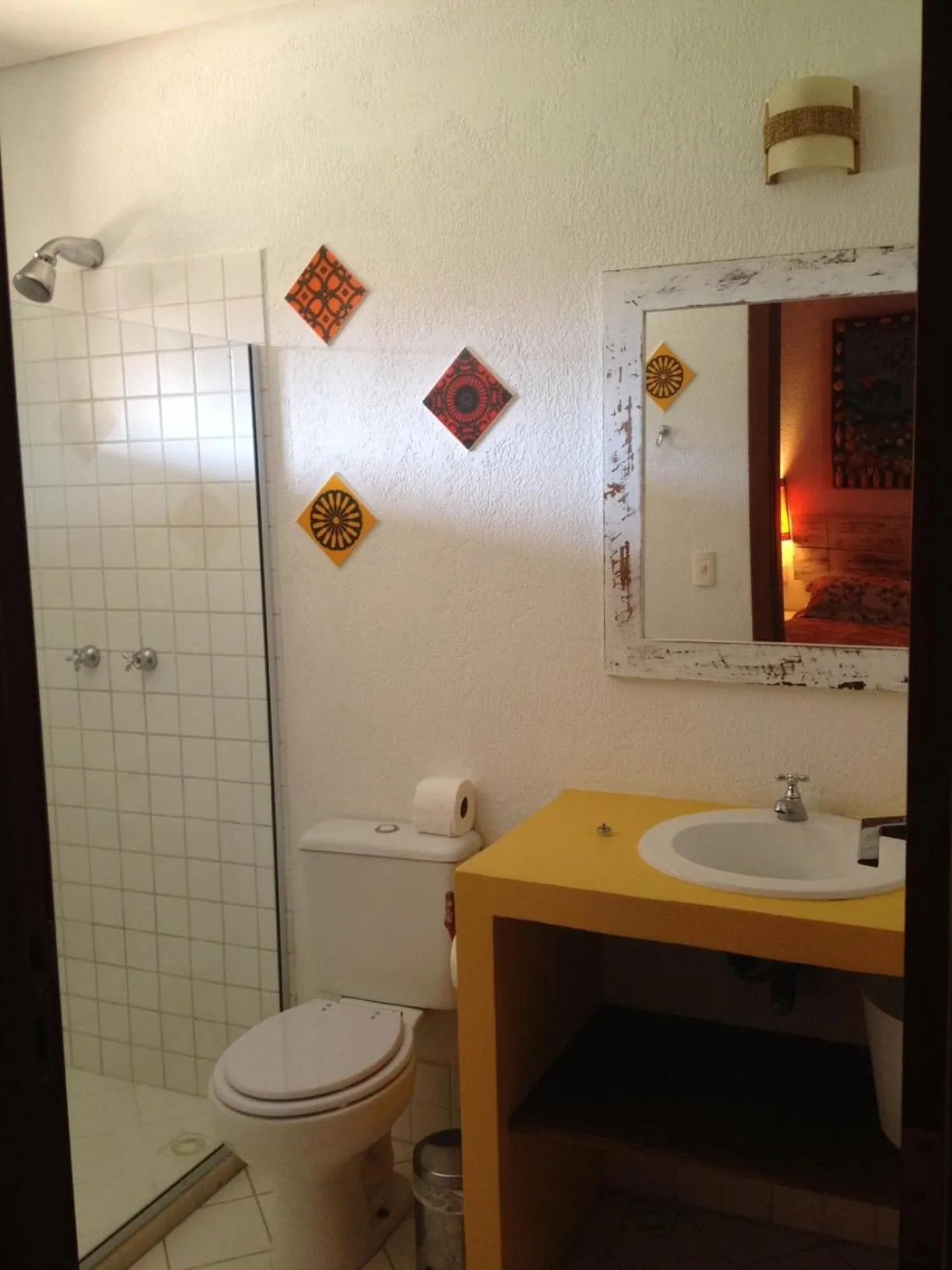 Bathroom in Pousada Rosa dos Ventos