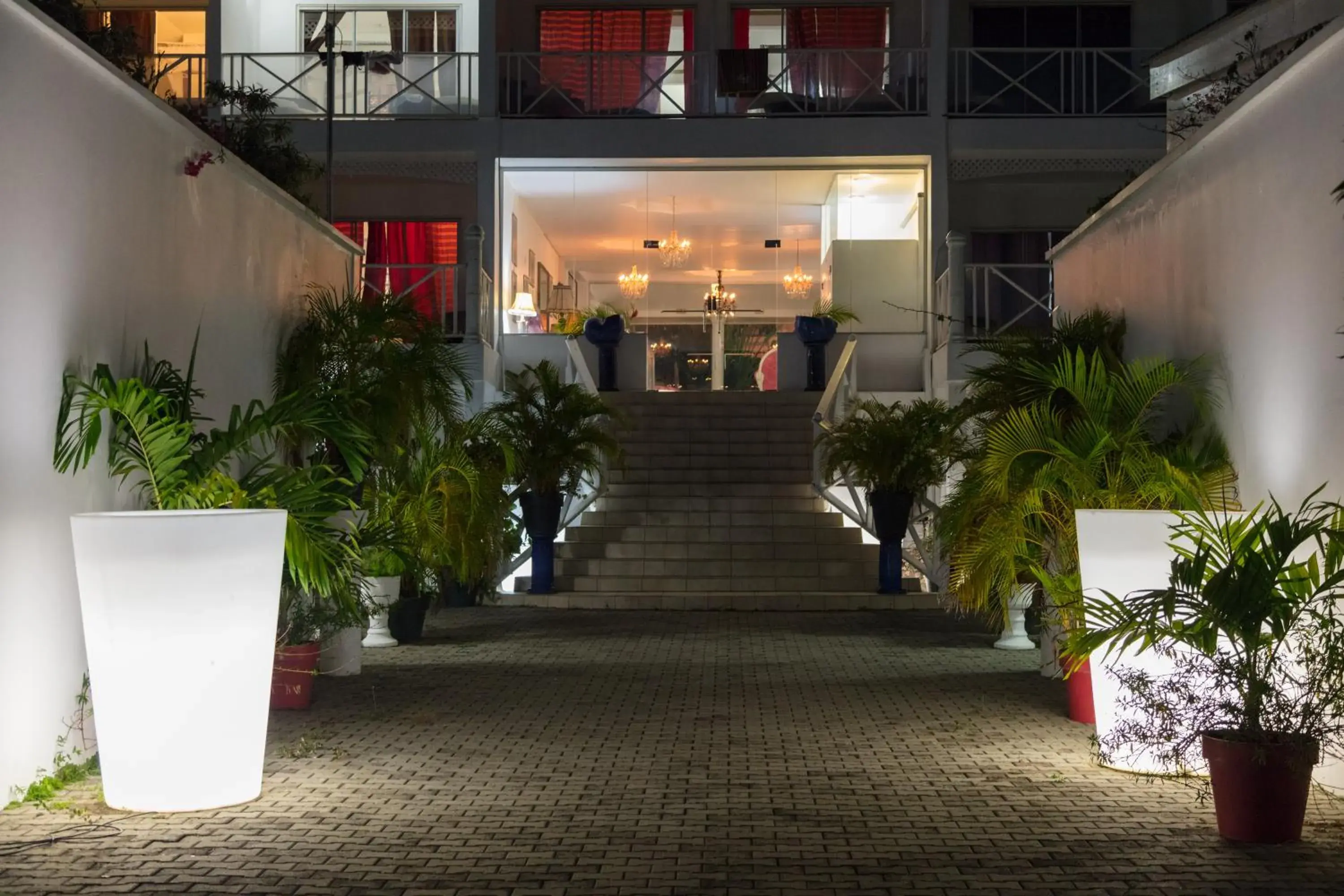 Property building in Bacolet Beach Club Property building in Bacolet Beach Club