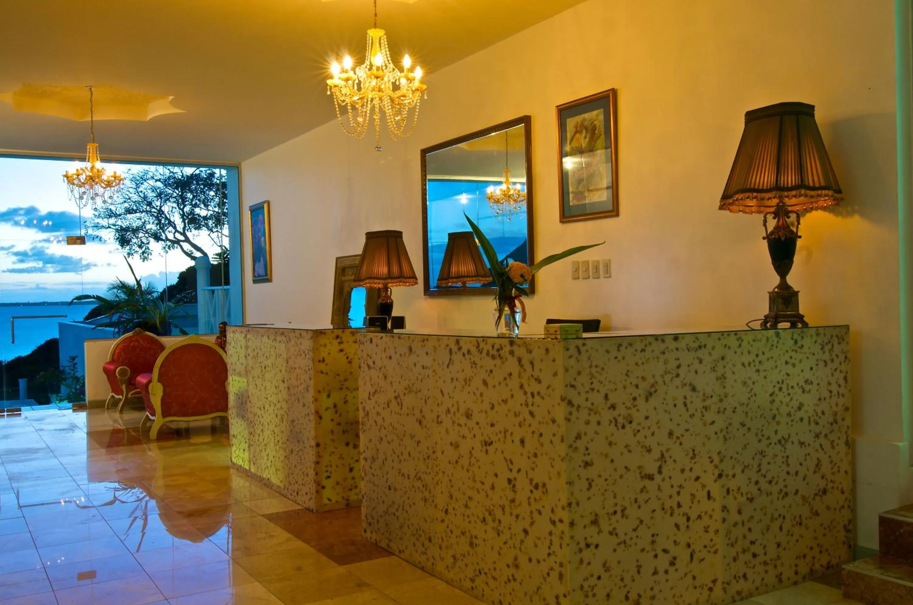 Lobby or reception in Bacolet Beach Club