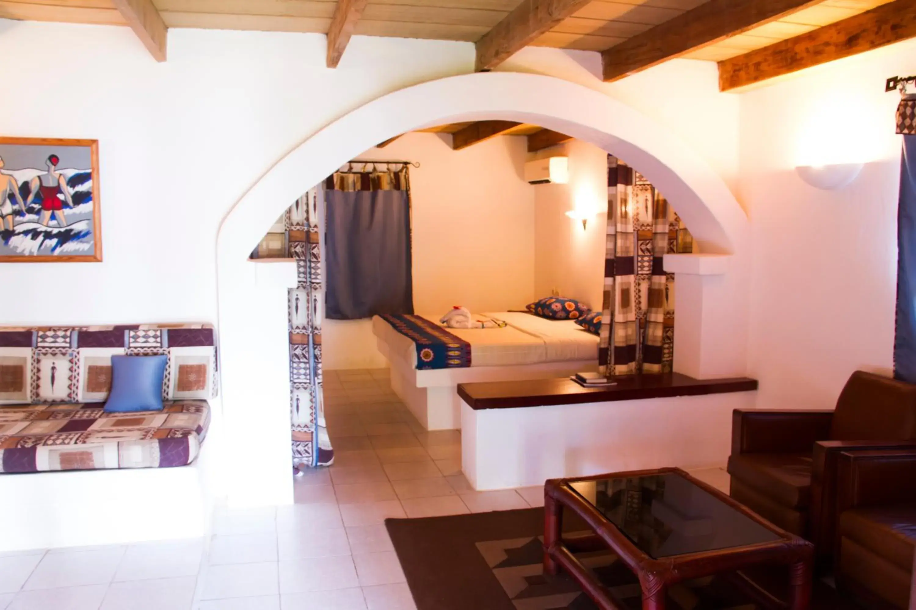 Suite with Garden View - single occupancy in African Queen Lodge Suite with Garden View - single occupancy in African Queen Lodge