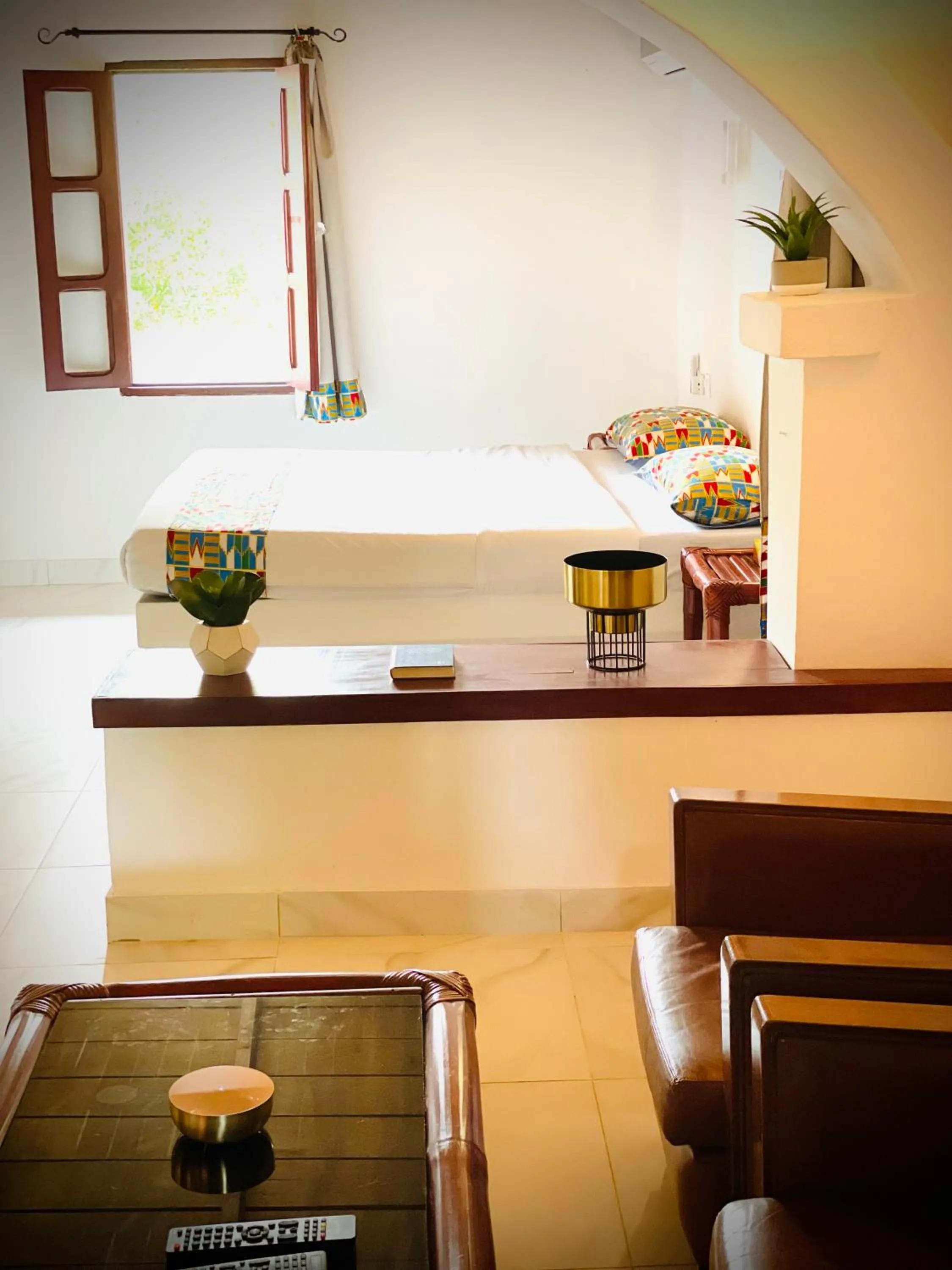 Bedroom in African Queen Lodge