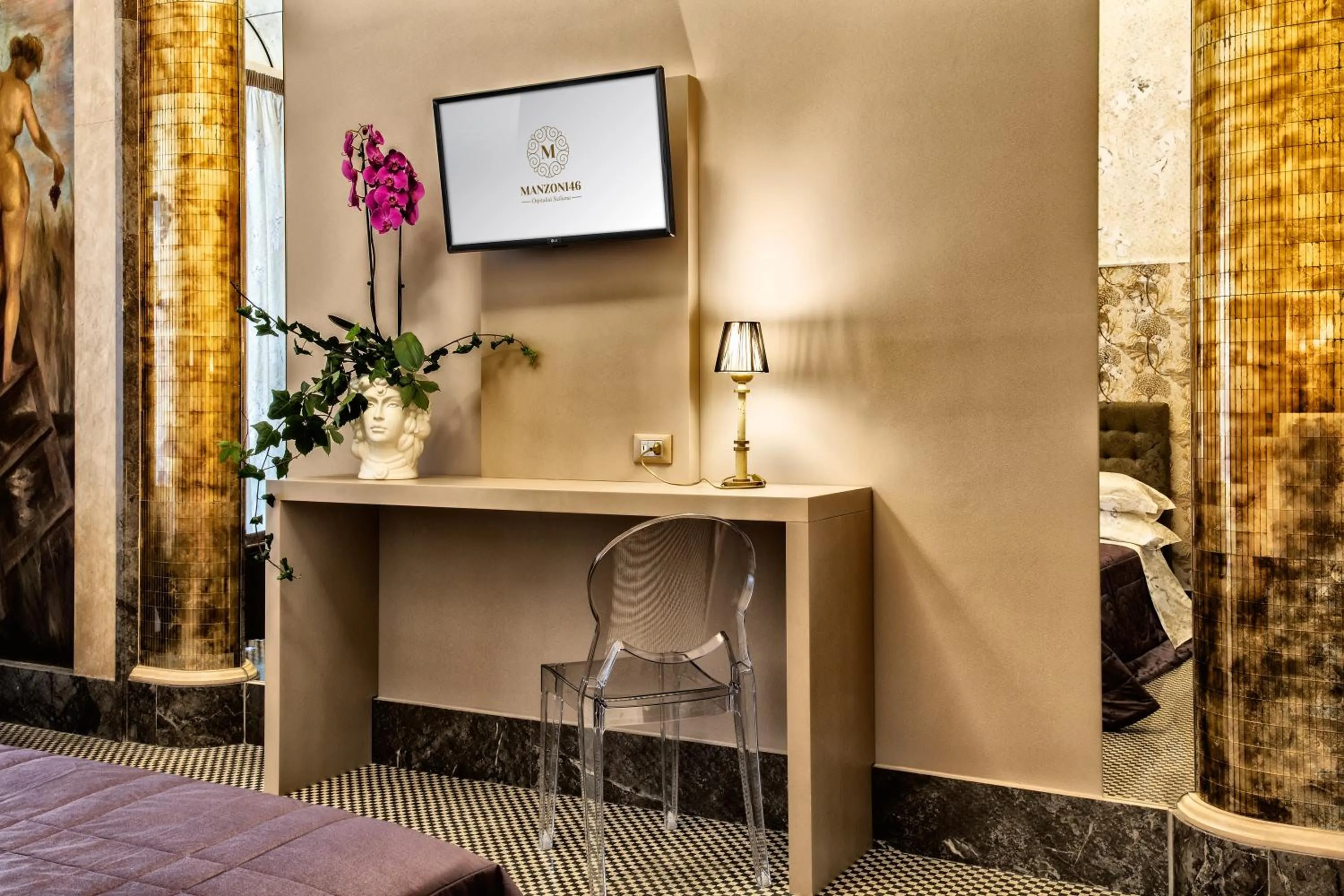 Bedroom in Manzoni 46 - Ospitalità siciliana