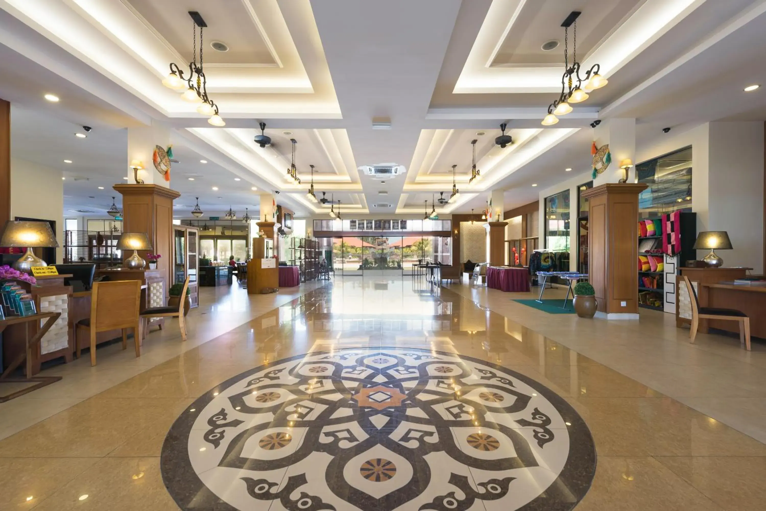 Lobby or reception in Tok Aman Bali Beach Resort @ Beachfront Lobby or reception in Tok Aman Bali Beach Resort @ Beachfront