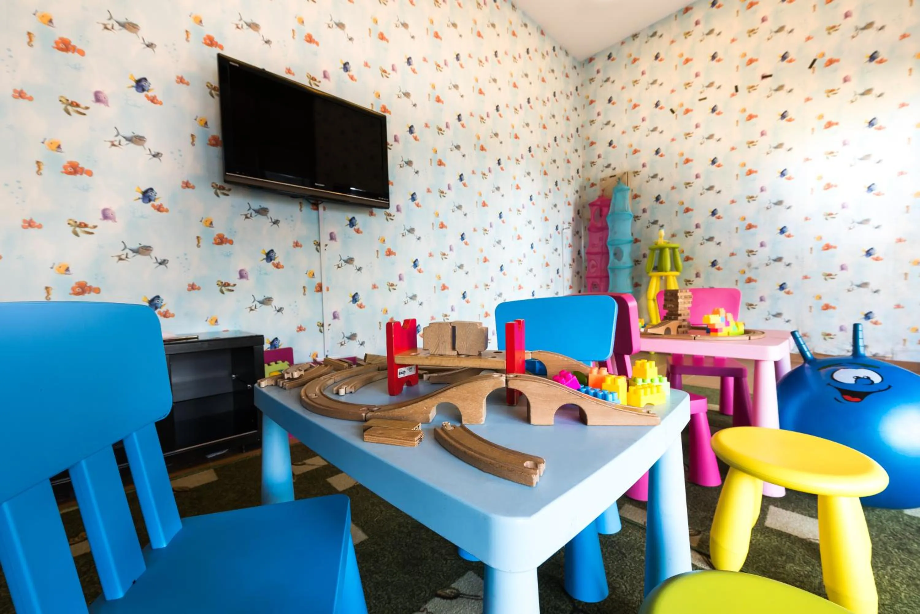 Children play ground in Tok Aman Bali Beach Resort @ Beachfront