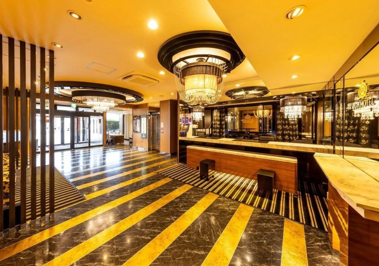 Lobby or reception in APA Hotel Kanazawa Katamachi