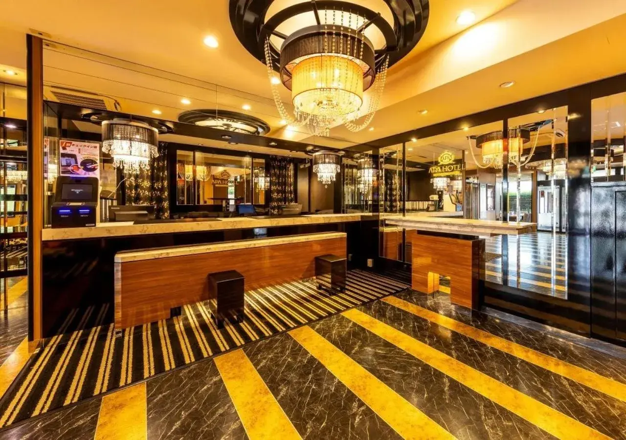 Lobby or reception in APA Hotel Kanazawa Katamachi Lobby or reception in APA Hotel Kanazawa Katamachi