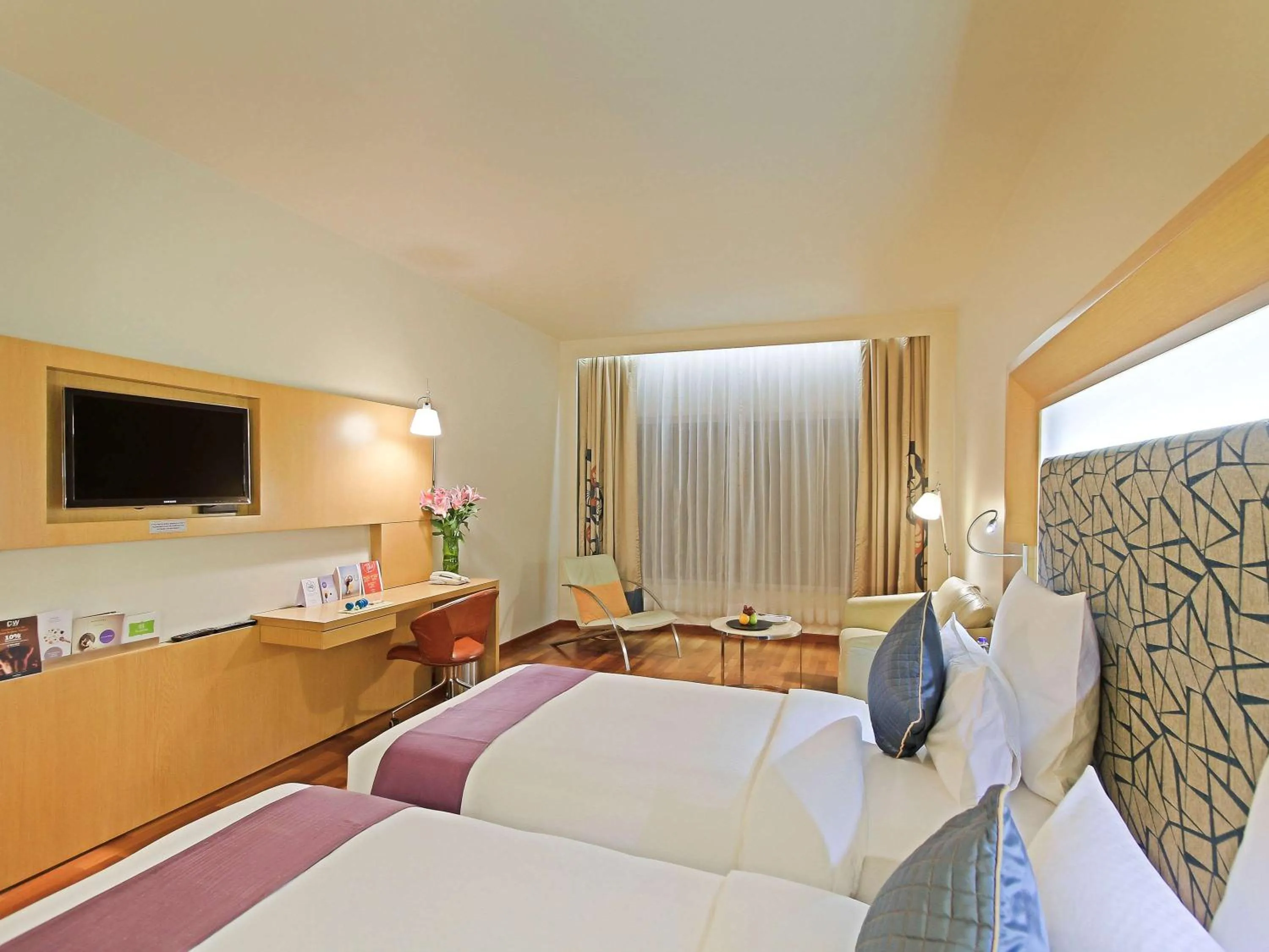 Superior Twin Room 2 single beds - single occupancy in Novotel Visakhapatnam Varun Beach