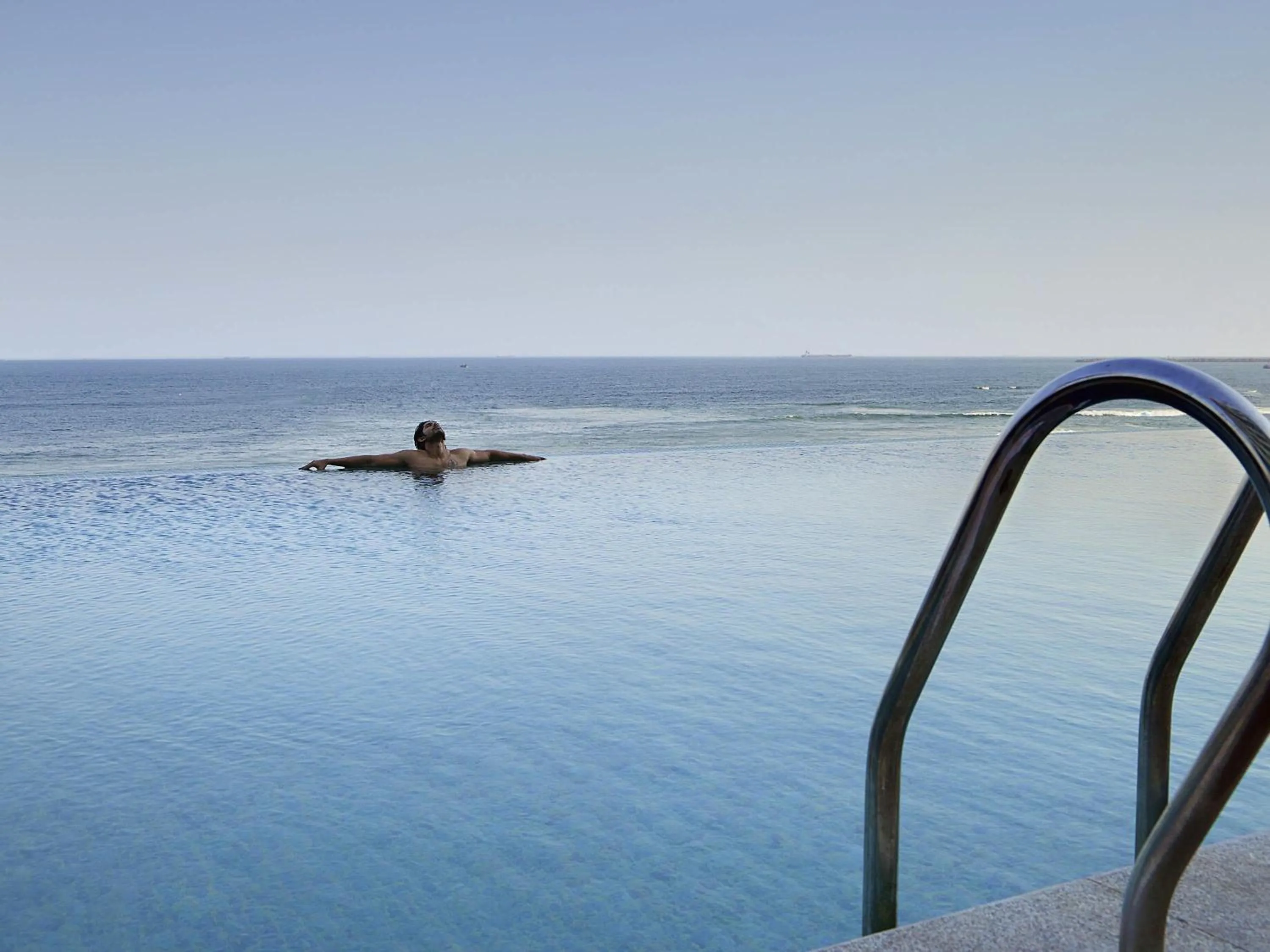 Pool view in Novotel Visakhapatnam Varun Beach