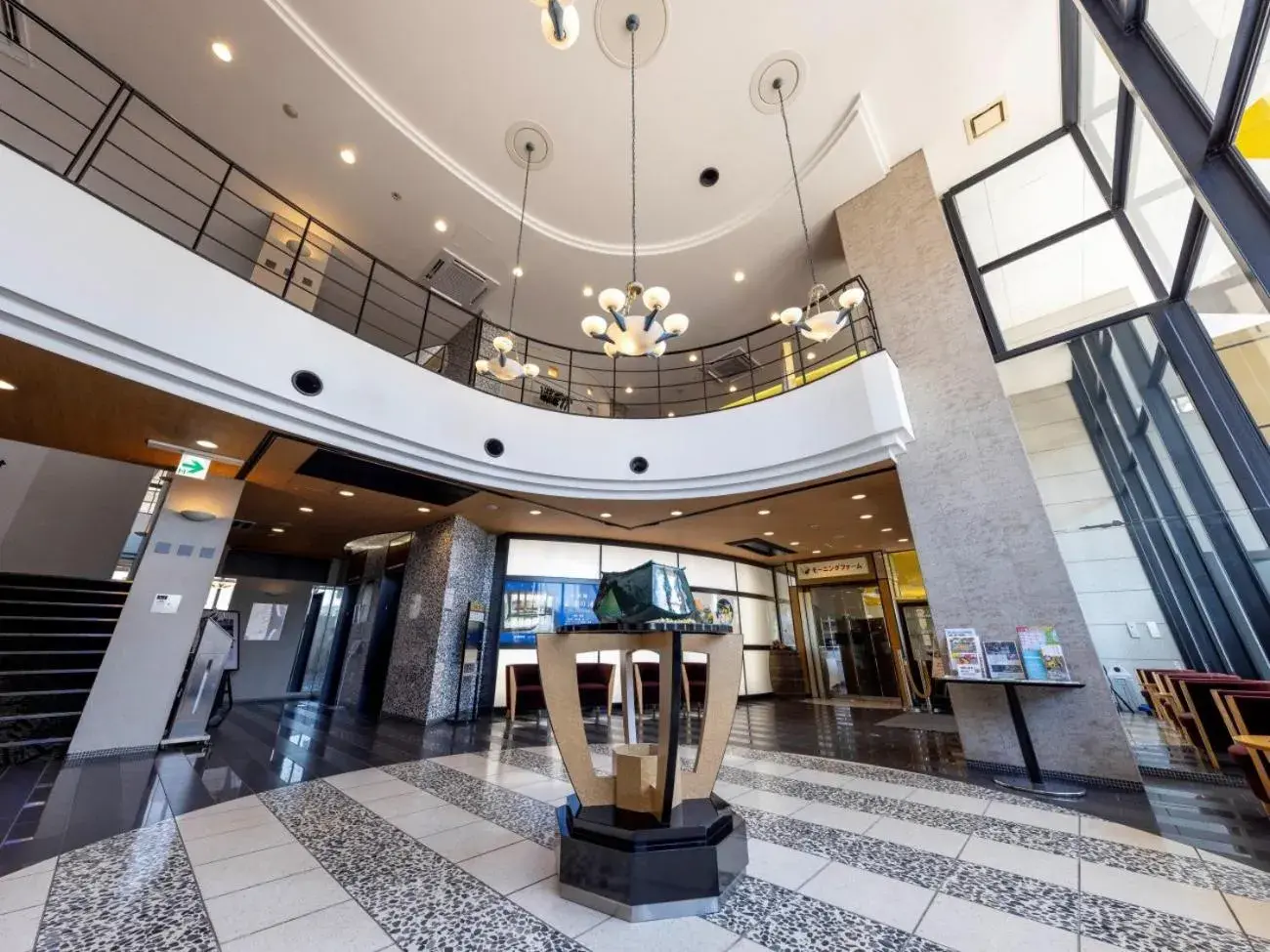 Lobby or reception in APA Hotel Kagadaishoji Ekimae Lobby or reception in APA Hotel Kagadaishoji Ekimae