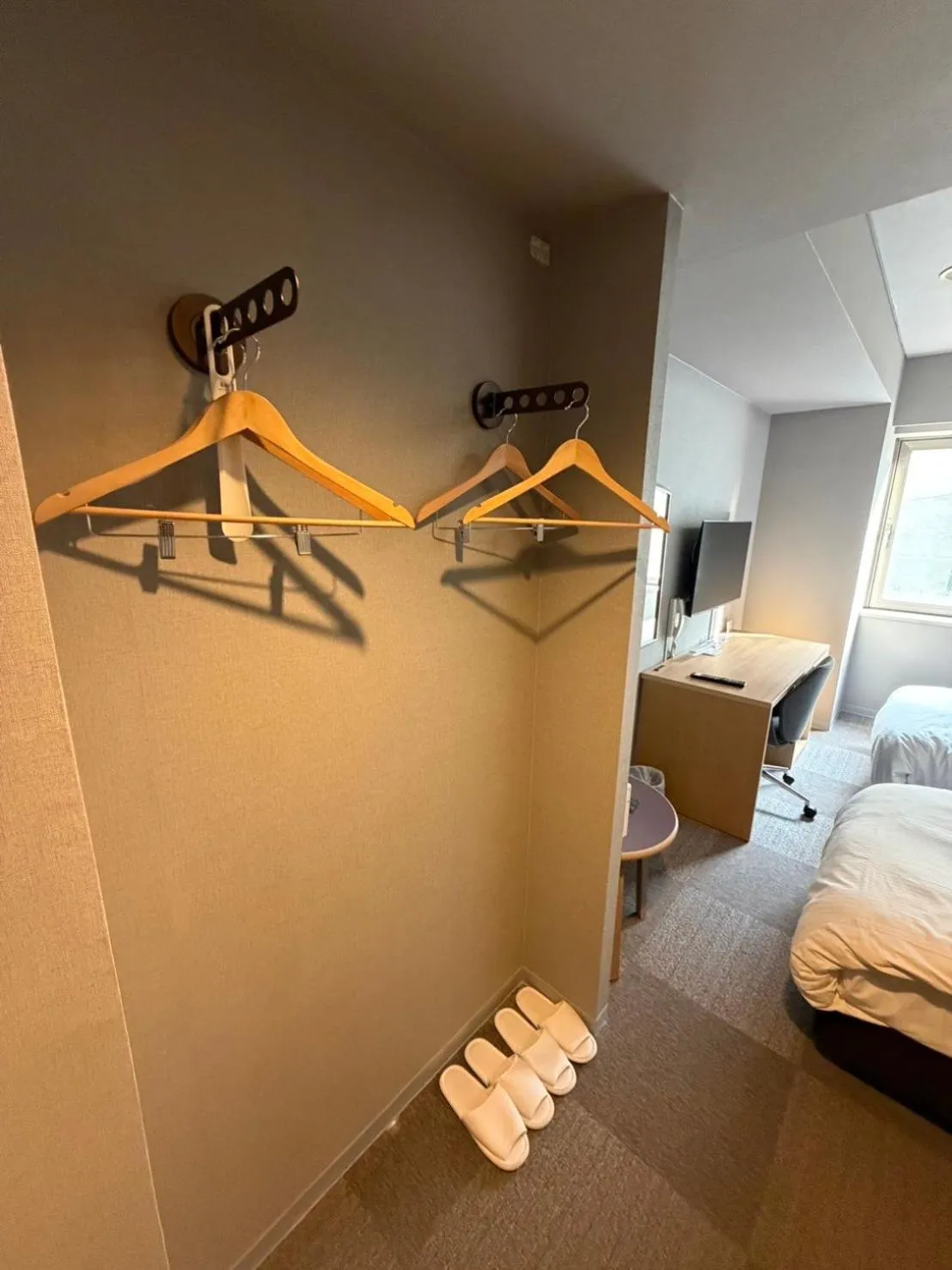 Bed in Hotel Tetora Spirit Sapporo