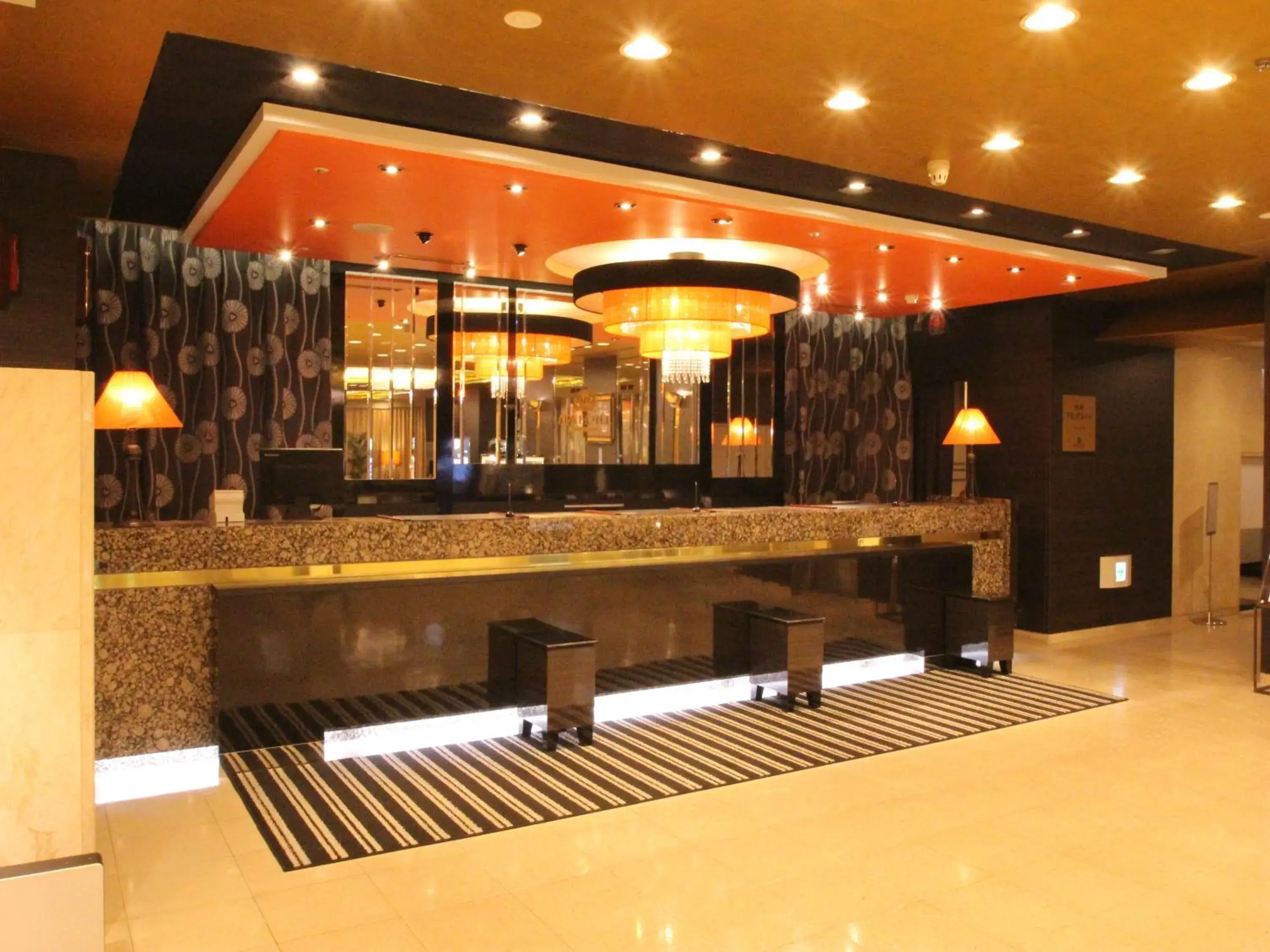 Lobby or reception in APA Hotel Komatsu Grand Lobby or reception in APA Hotel Komatsu Grand