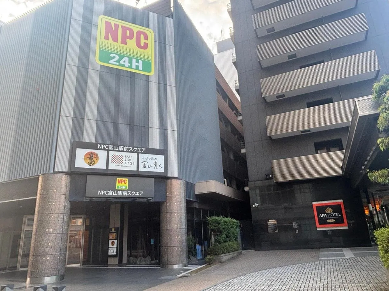 Parking in APA Hotel Toyama Ekimae Minami