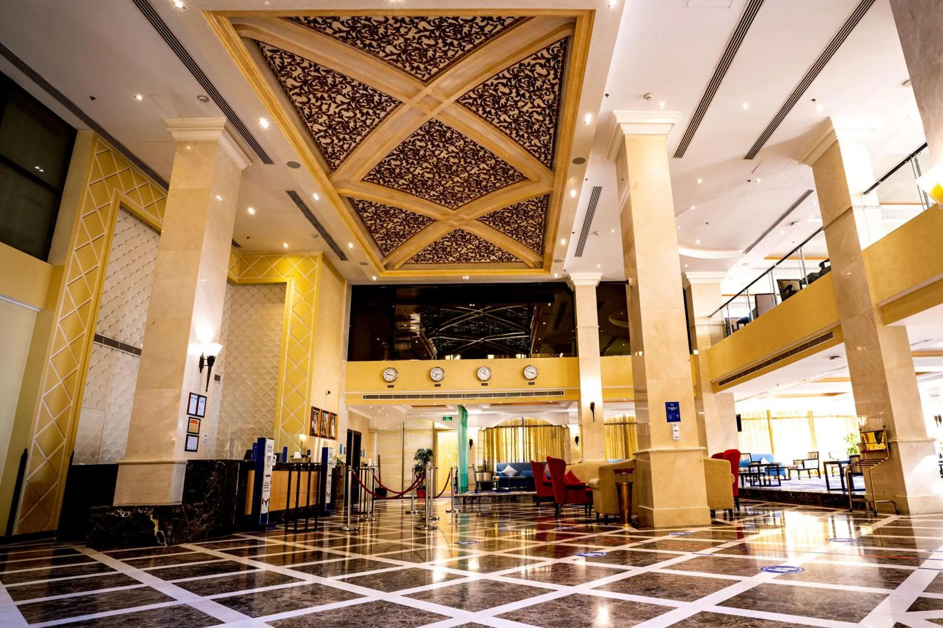 Lobby or reception in DoubleTree by Hilton Dhahran