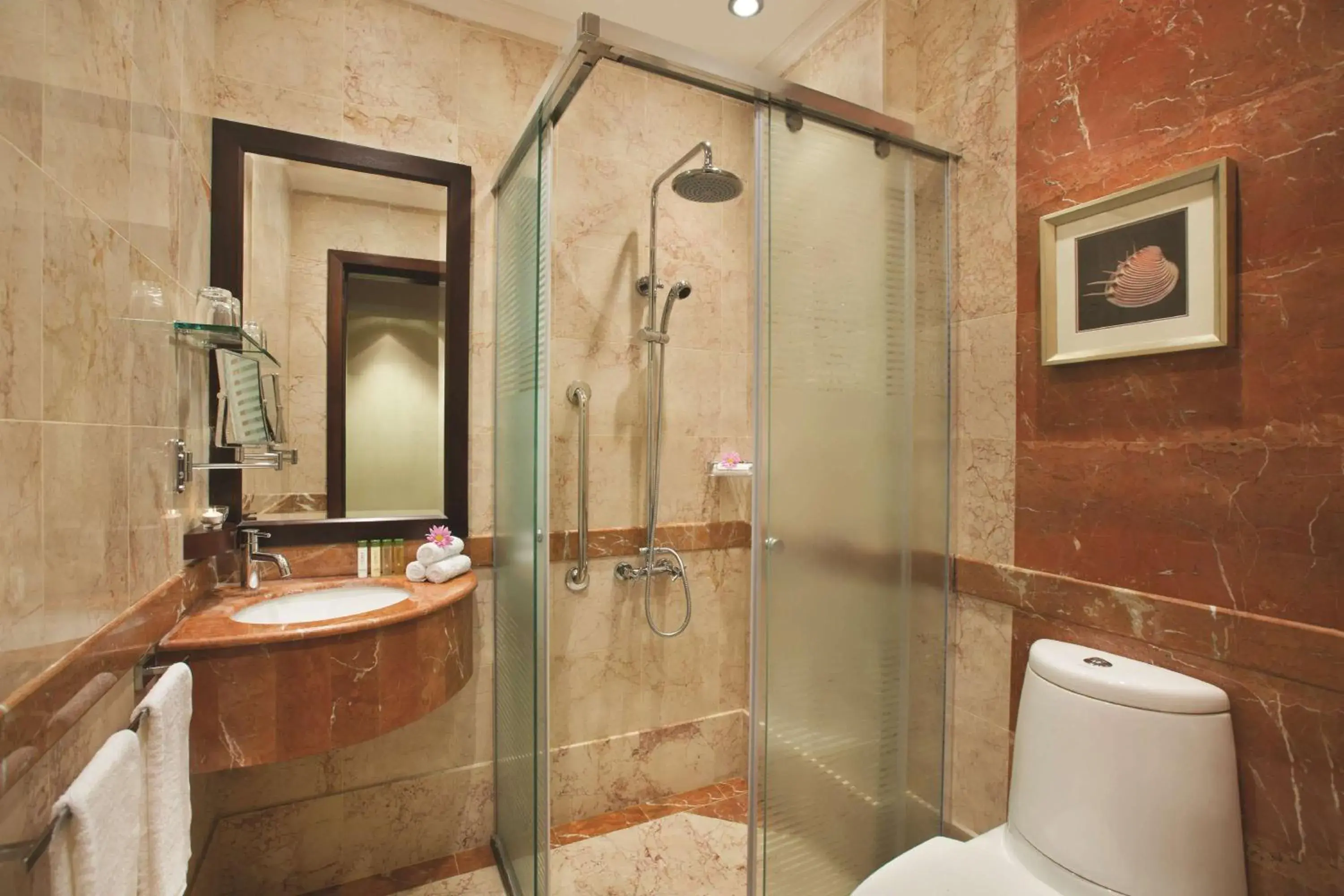 Bathroom in DoubleTree by Hilton Dhahran Bathroom in DoubleTree by Hilton Dhahran