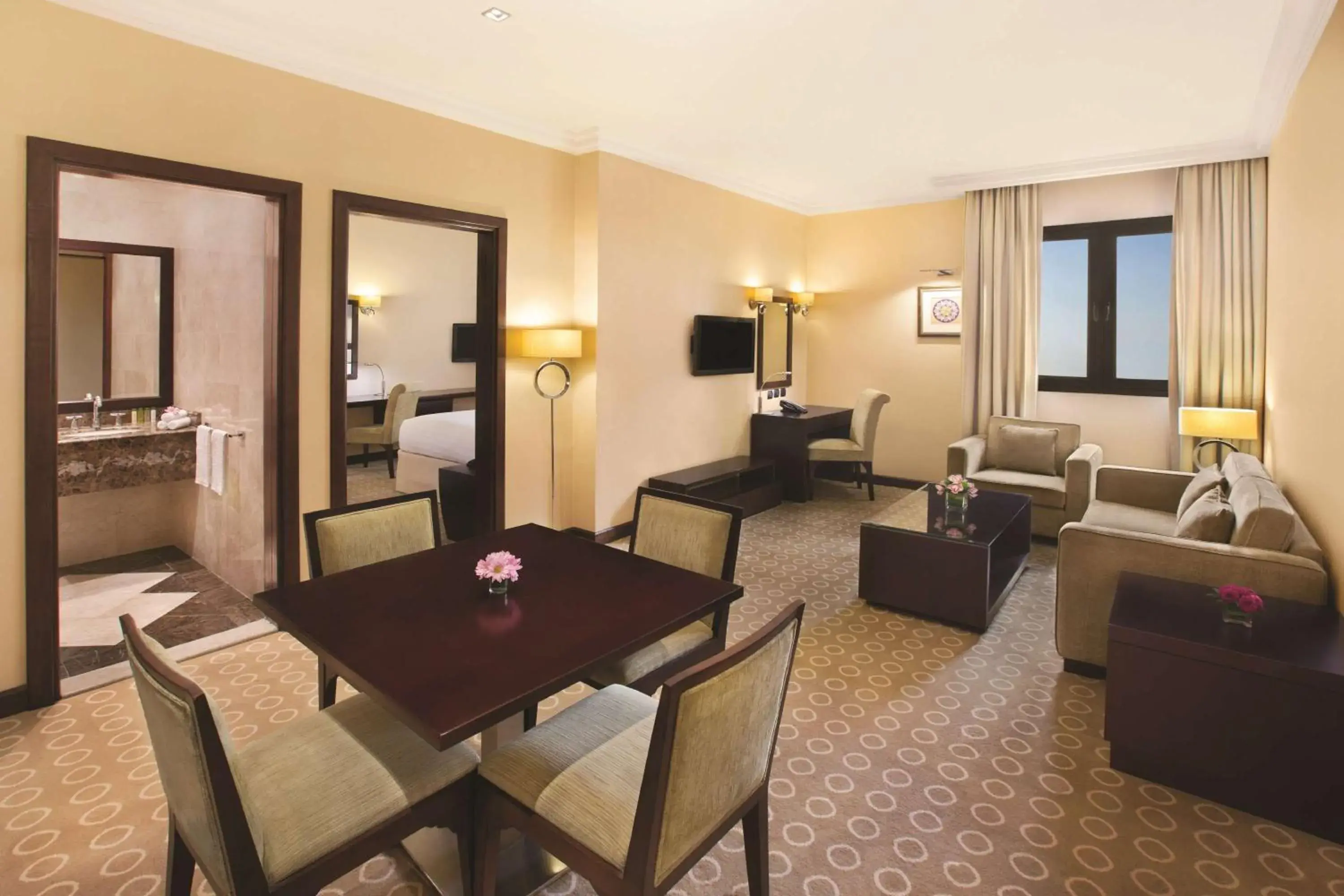 Bedroom, Bed in DoubleTree by Hilton Dhahran Bedroom, Bed in DoubleTree by Hilton Dhahran