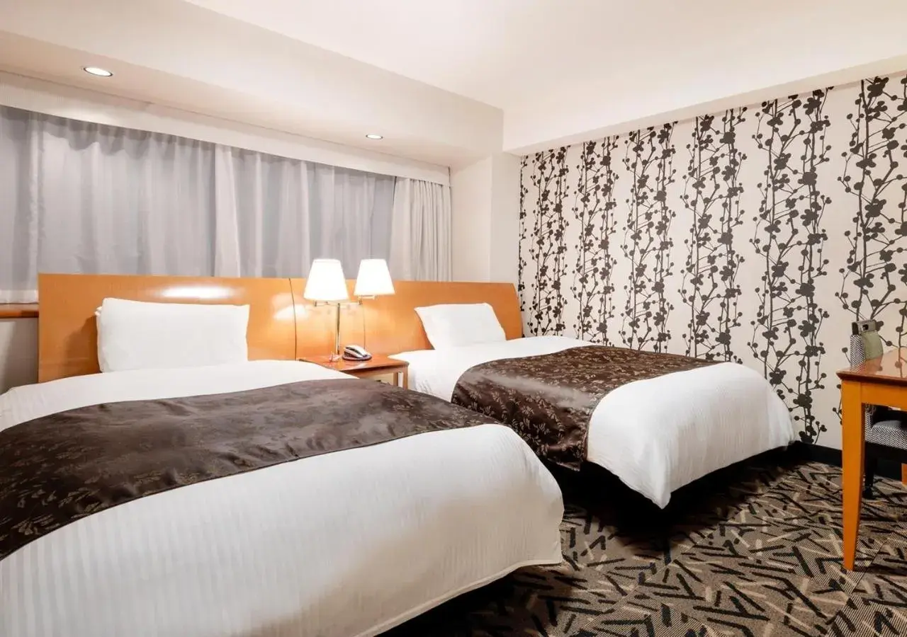 Photo of the whole room, Bed in APA Hotel Kanazawa Katamachi EXCELLENT Photo of the whole room, Bed in APA Hotel Kanazawa Katamachi EXCELLENT