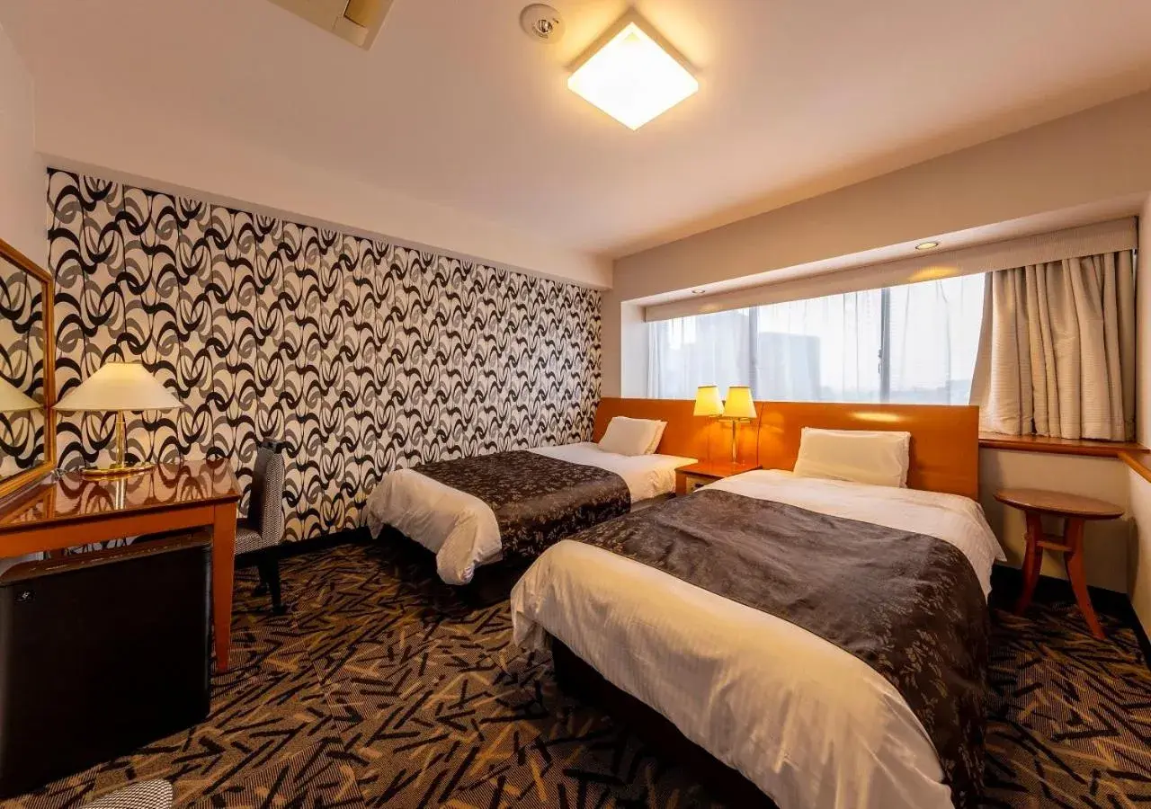 Photo of the whole room, Bed in APA Hotel Kanazawa Katamachi EXCELLENT Photo of the whole room, Bed in APA Hotel Kanazawa Katamachi EXCELLENT