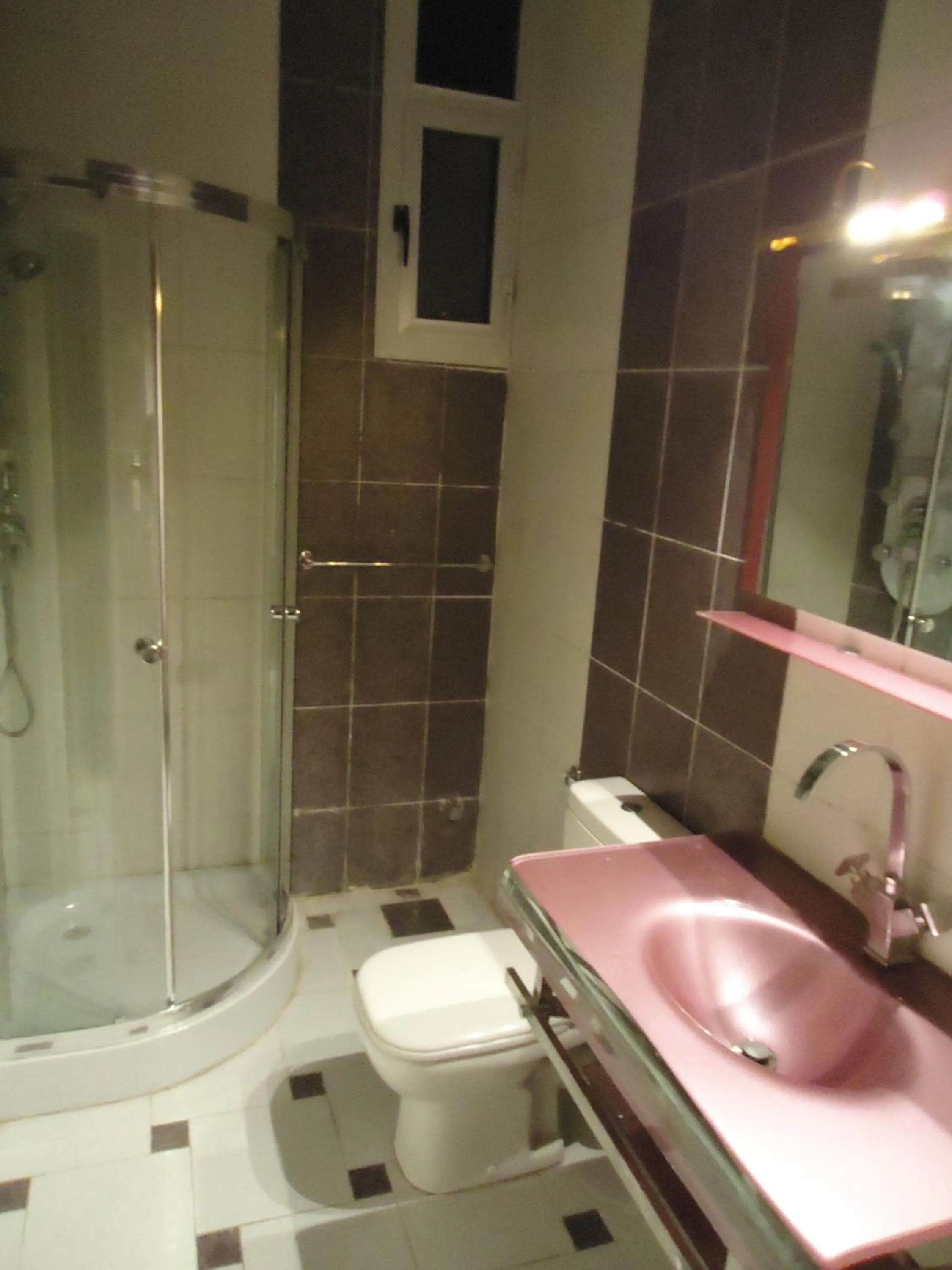 Shower in Freedom Hostel