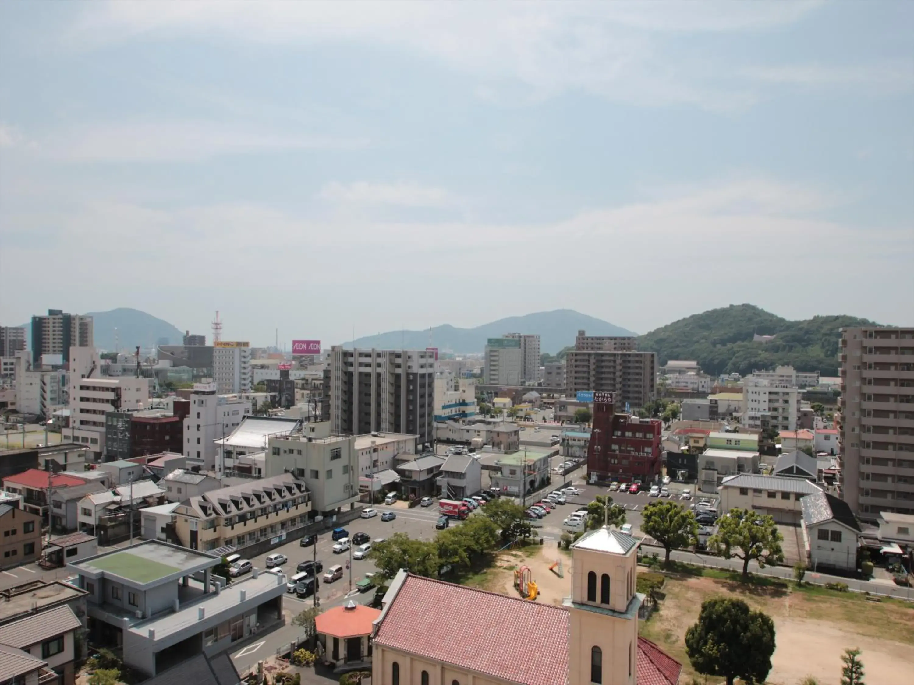 City view in APA Hotel Yamaguchi Hofu City view in APA Hotel Yamaguchi Hofu