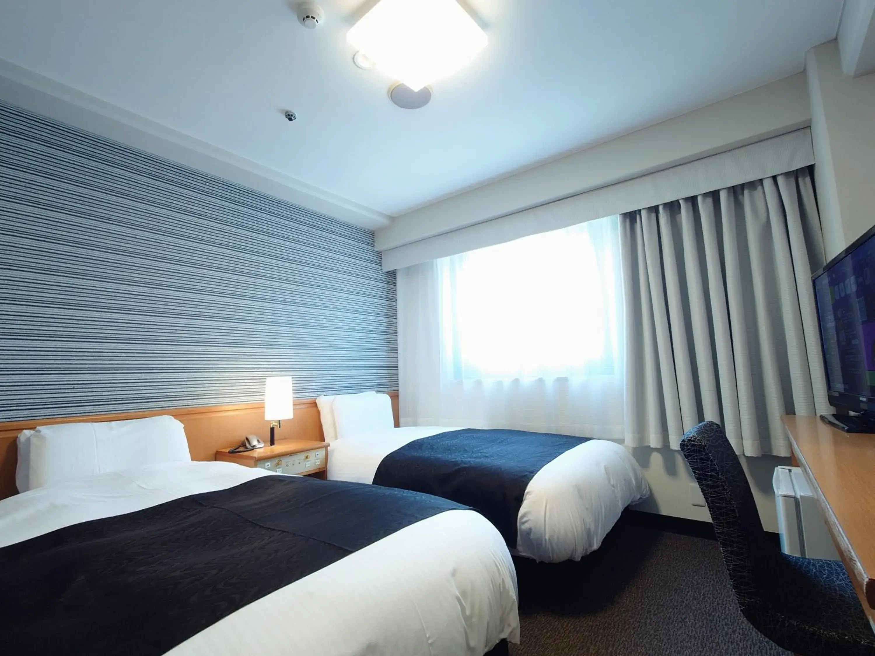 Photo of the whole room, Bed in APA Hotel Yamaguchi Hofu Photo of the whole room, Bed in APA Hotel Yamaguchi Hofu