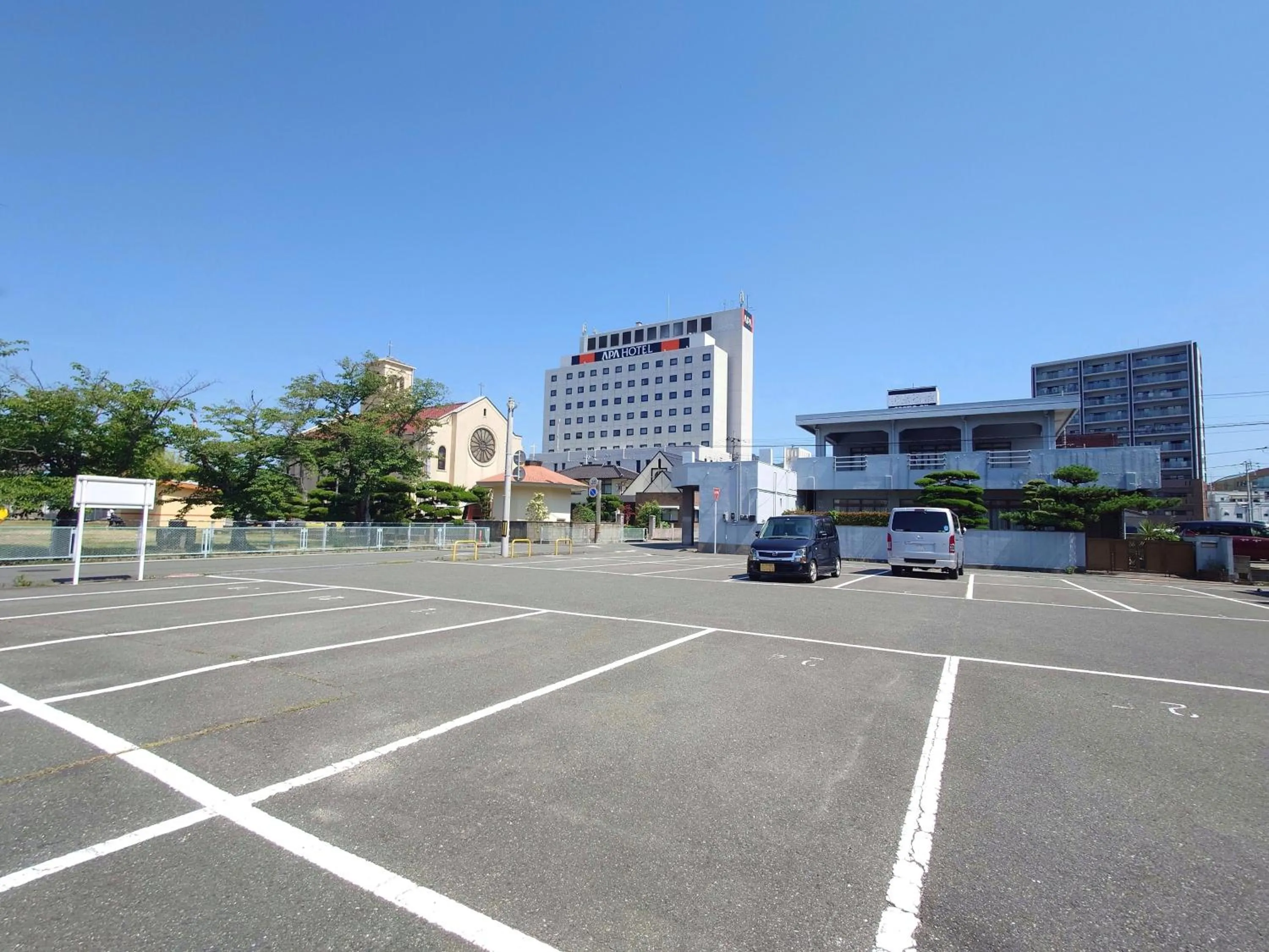 Parking in APA Hotel Yamaguchi Hofu