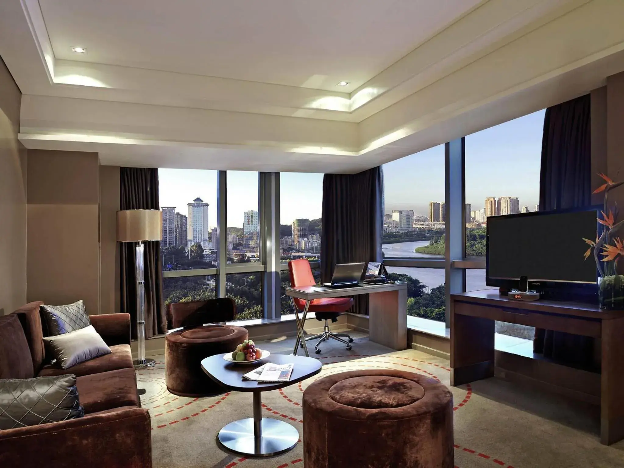 Bedroom in Pullman Xiamen Powerlong Bedroom in Pullman Xiamen Powerlong