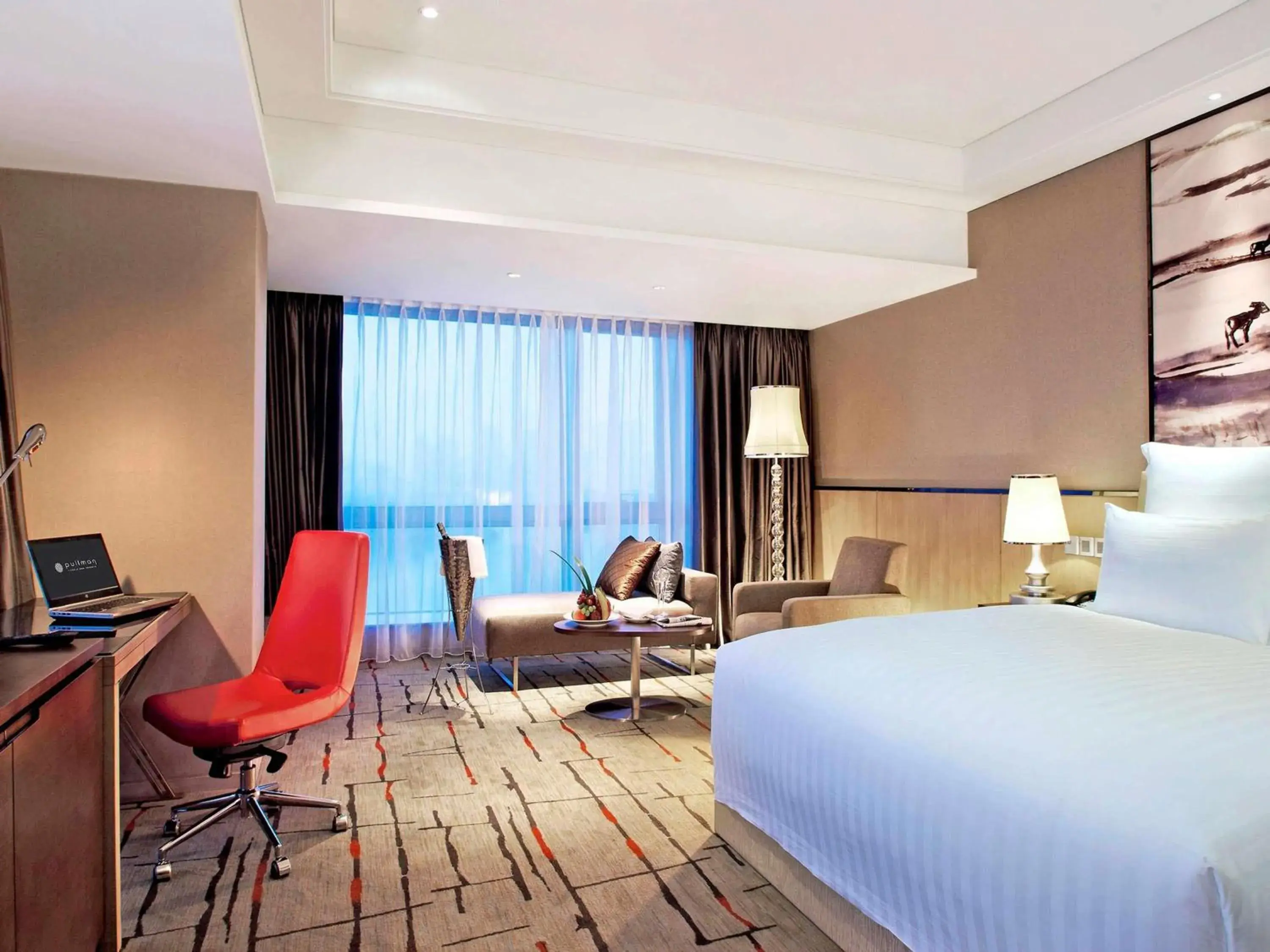 Bedroom, Bed in Pullman Xiamen Powerlong Bedroom, Bed in Pullman Xiamen Powerlong