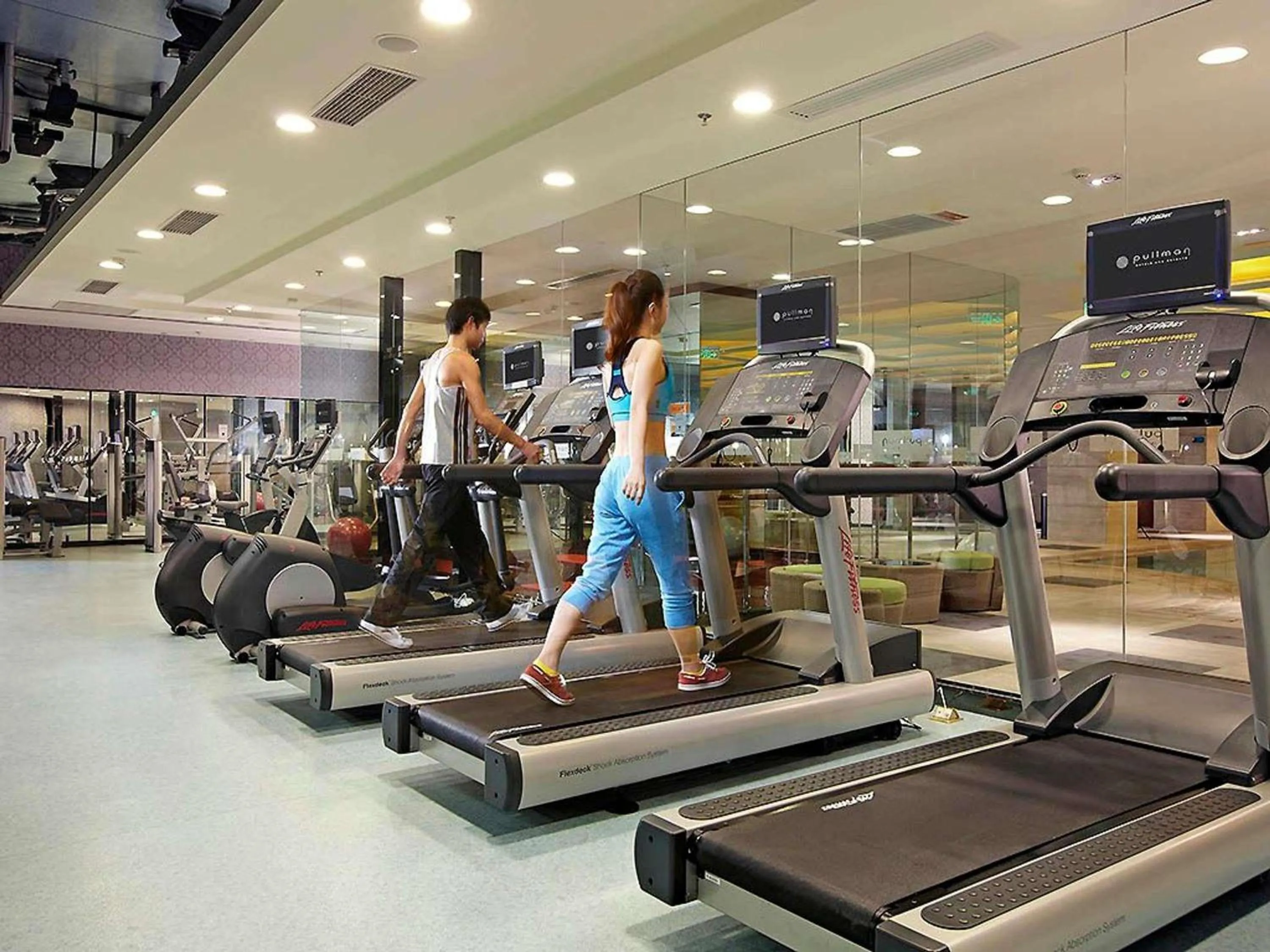 Fitness centre/facilities in Pullman Xiamen Powerlong
