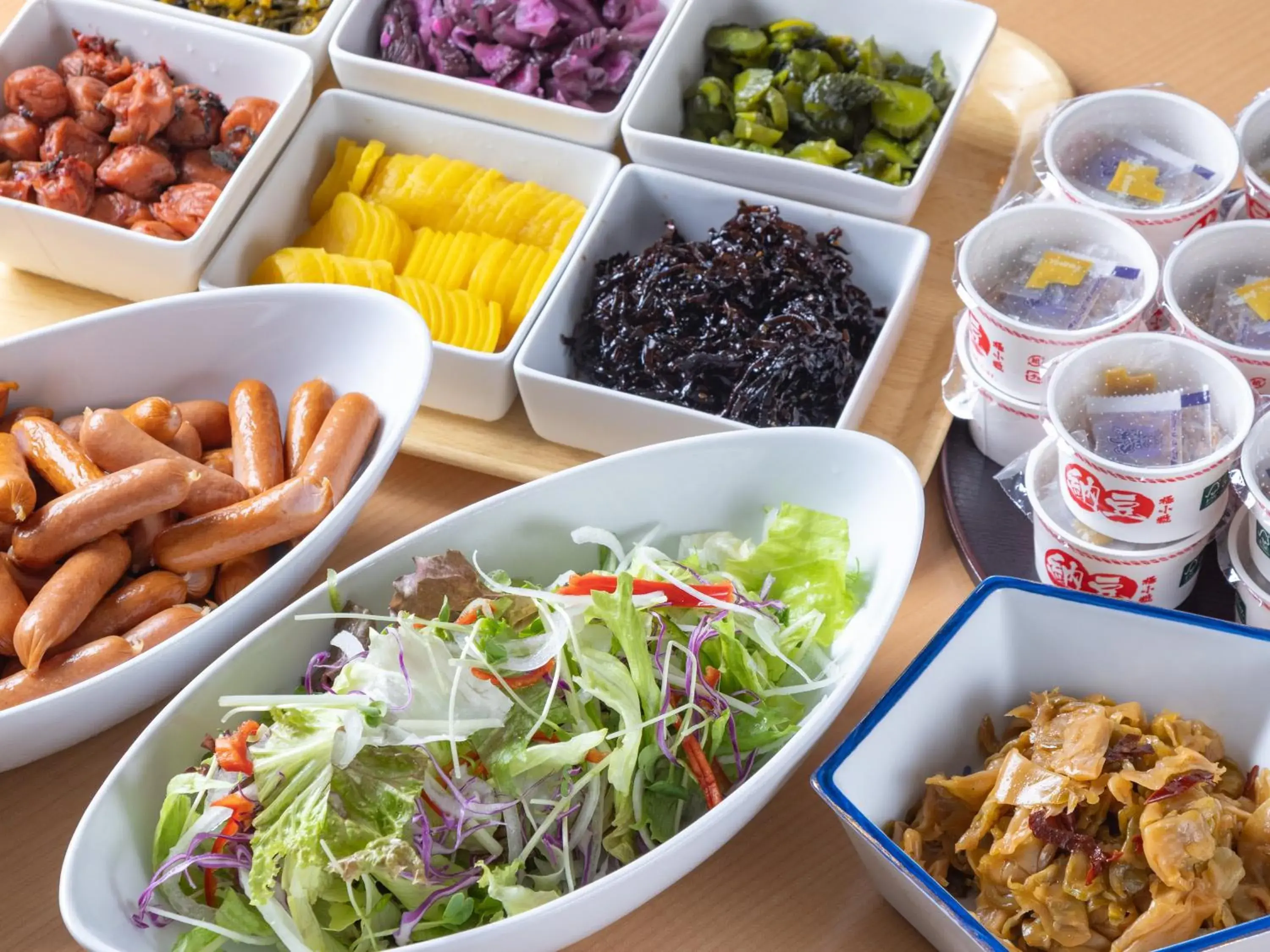 Breakfast in APA Hotel Kitakami Ekinishi Breakfast in APA Hotel Kitakami Ekinishi