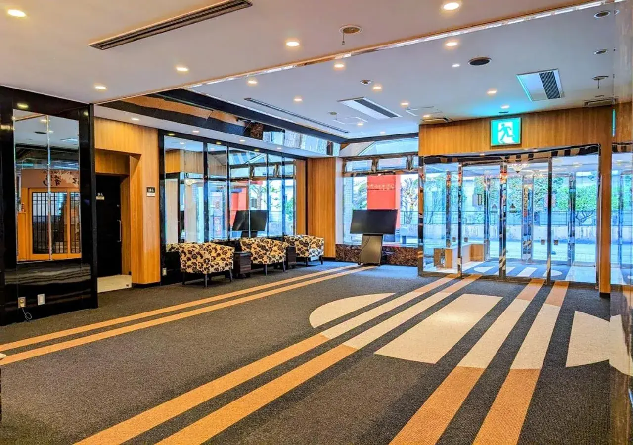 Lobby or reception in APA Hotel Kitakami Ekinishi Lobby or reception in APA Hotel Kitakami Ekinishi