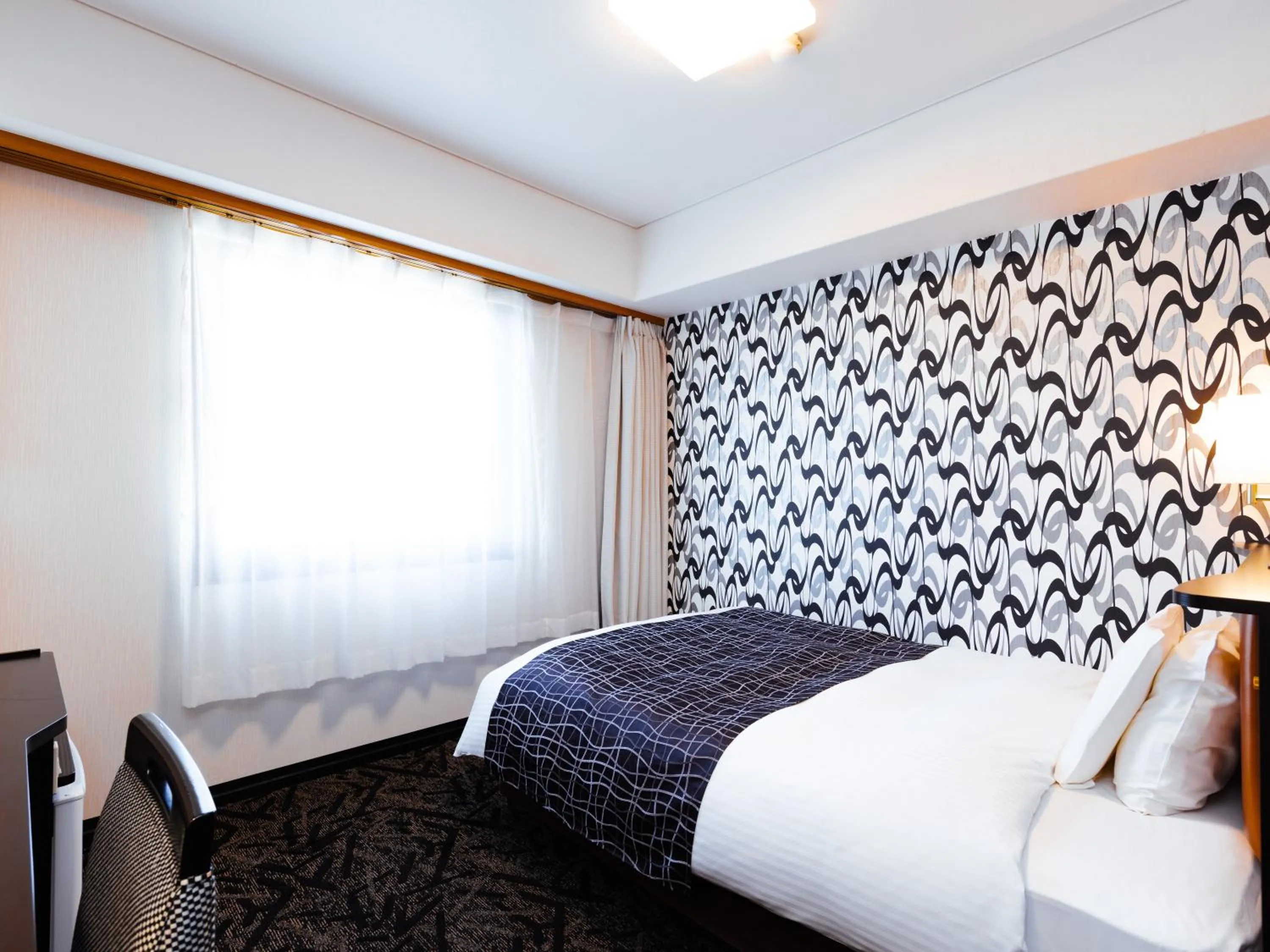 Photo of the whole room, Bed in APA Hotel Kitakami Ekinishi