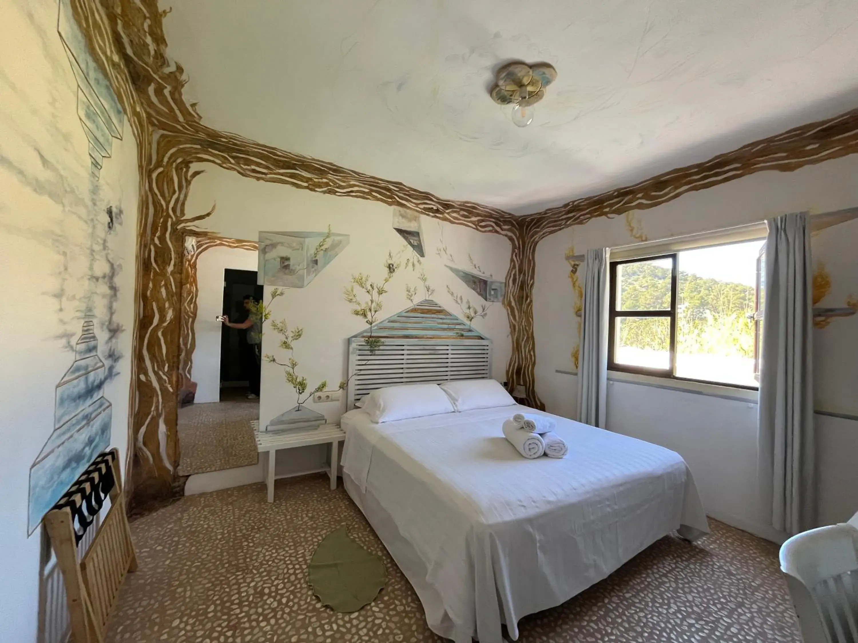 Bedroom, Bed in Boutique Hostal La Curandera de Salinas Bedroom, Bed in Boutique Hostal La Curandera de Salinas