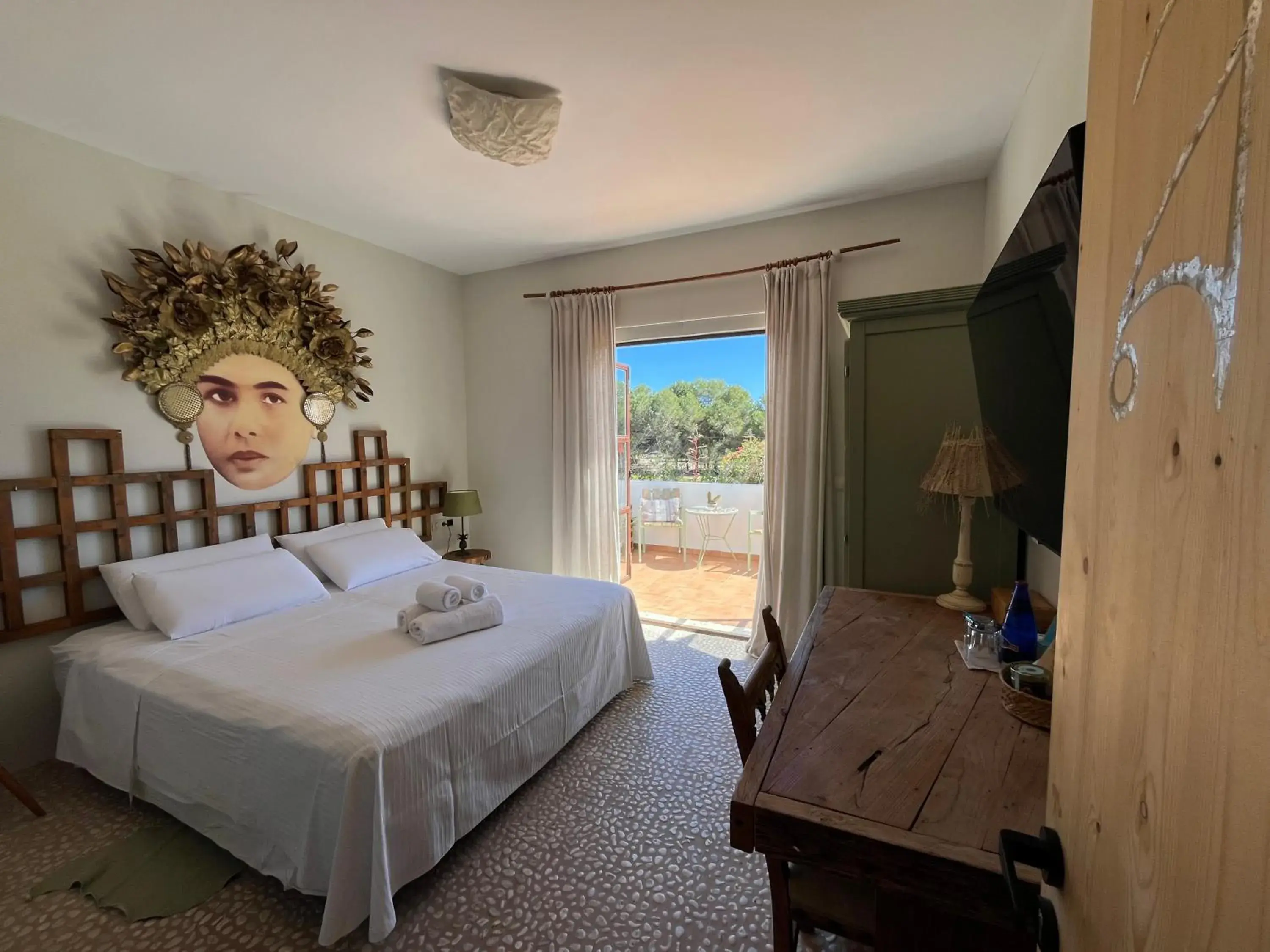 Double or Twin Room with Balcony in Boutique Hostal La Curandera de Salinas Double or Twin Room with Balcony in Boutique Hostal La Curandera de Salinas