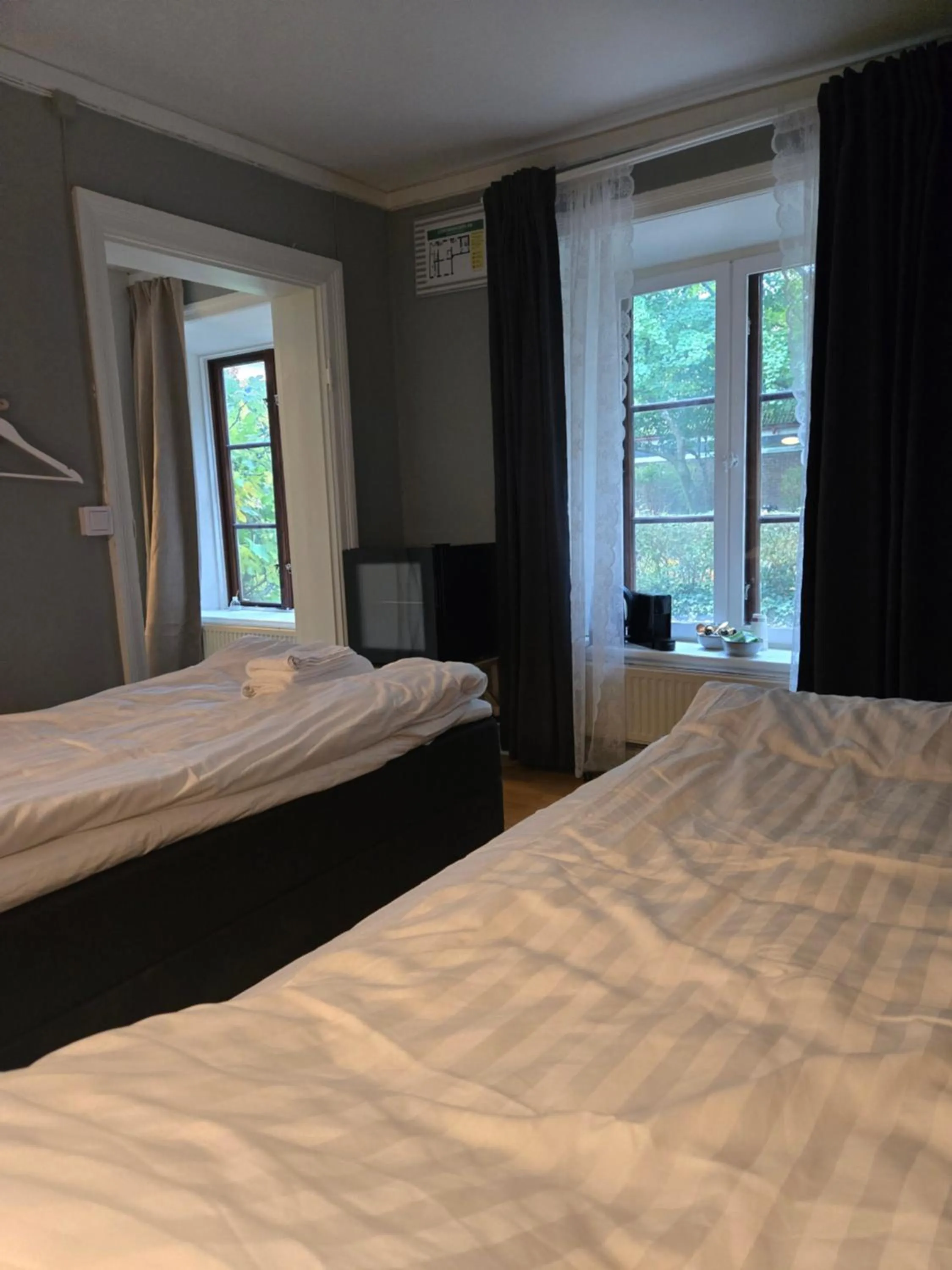 Bed in Brunius Guesthouse