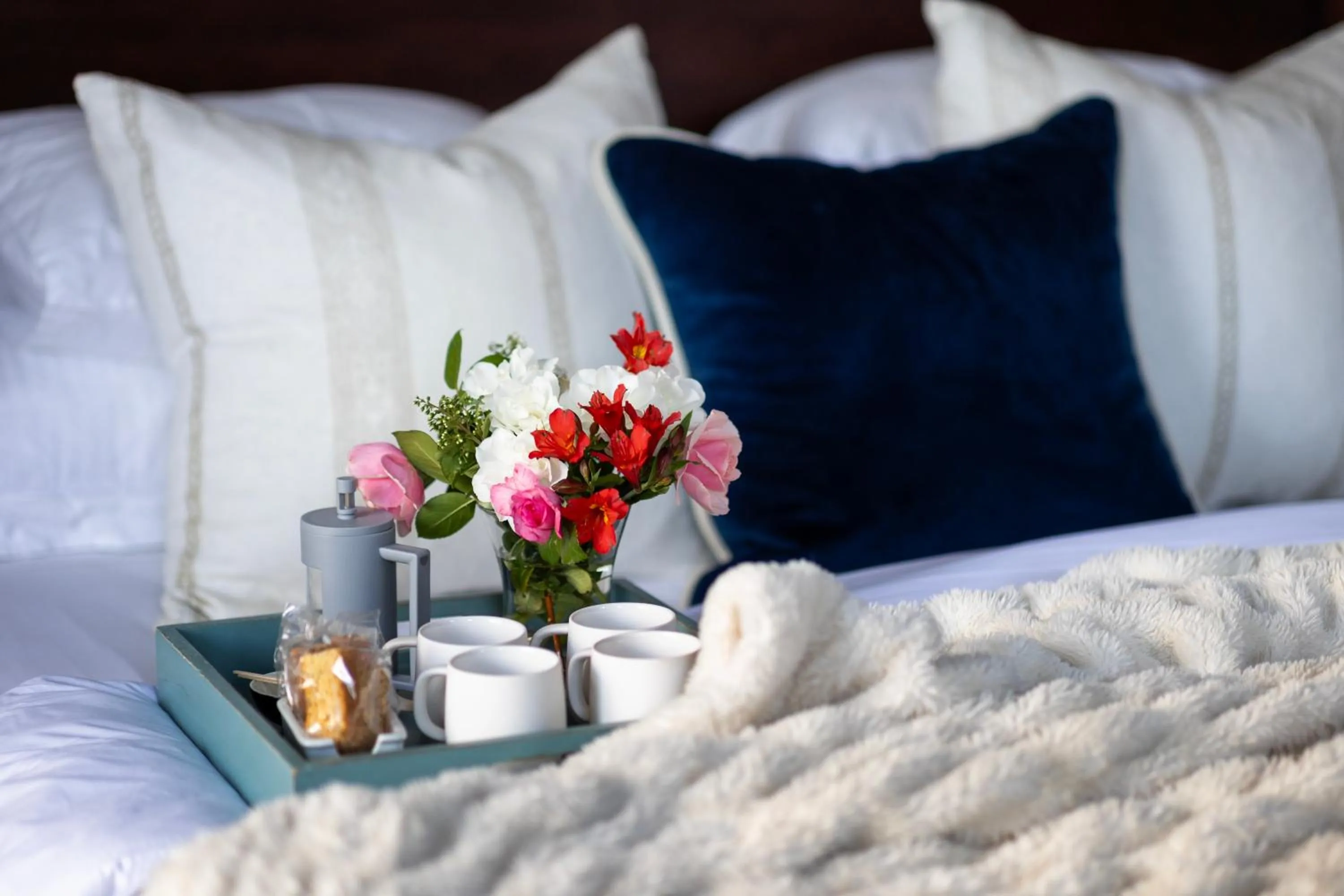 Bed in Lemoenkloof Boutique Hotel