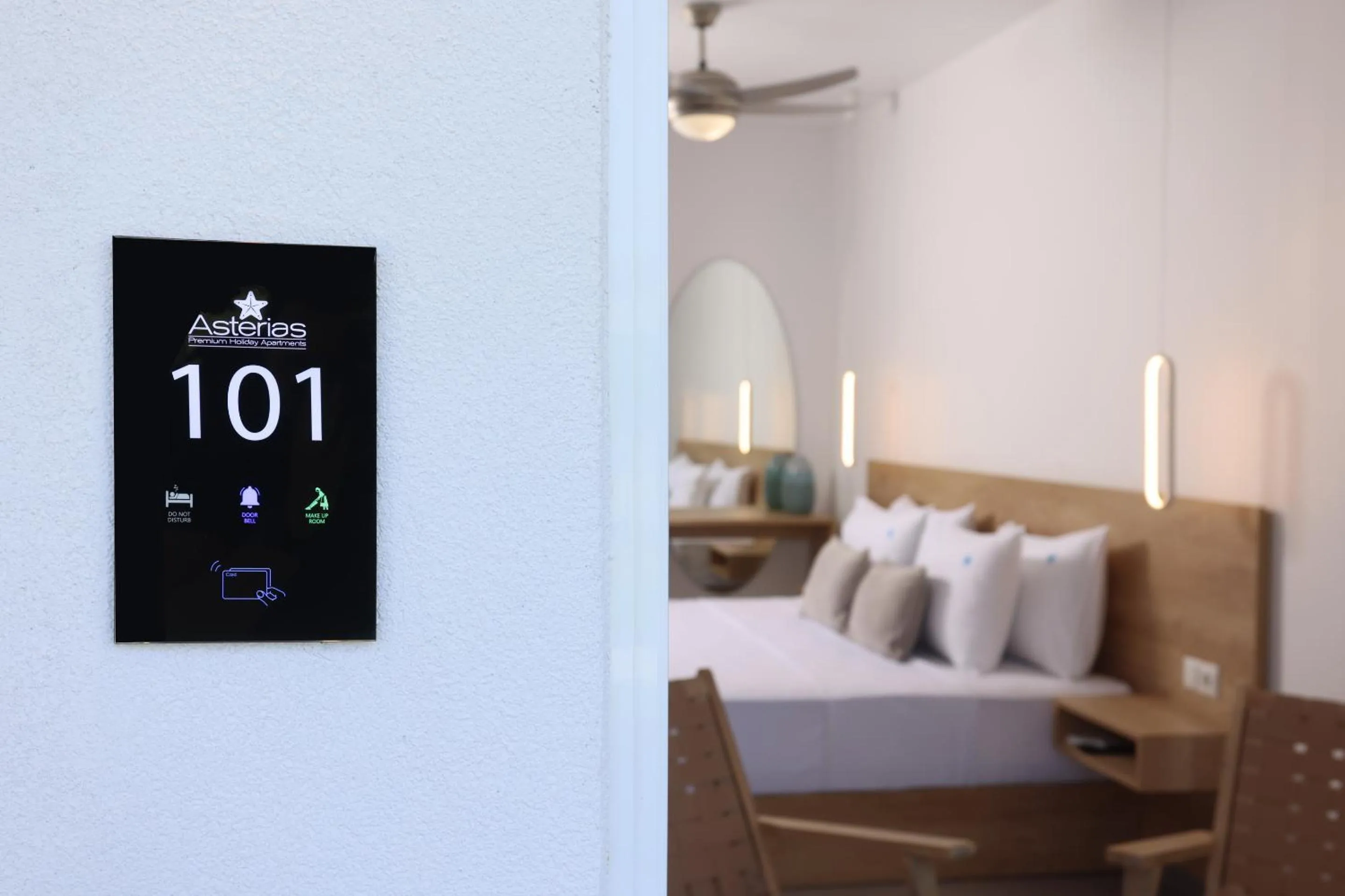 Photo of the whole room, Bed in Asterias Premium Holiday Apartments