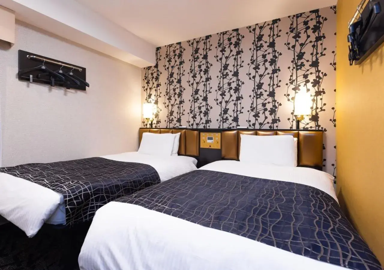 Photo of the whole room, Bed in APA Hotel Niigata Furumachi Photo of the whole room, Bed in APA Hotel Niigata Furumachi