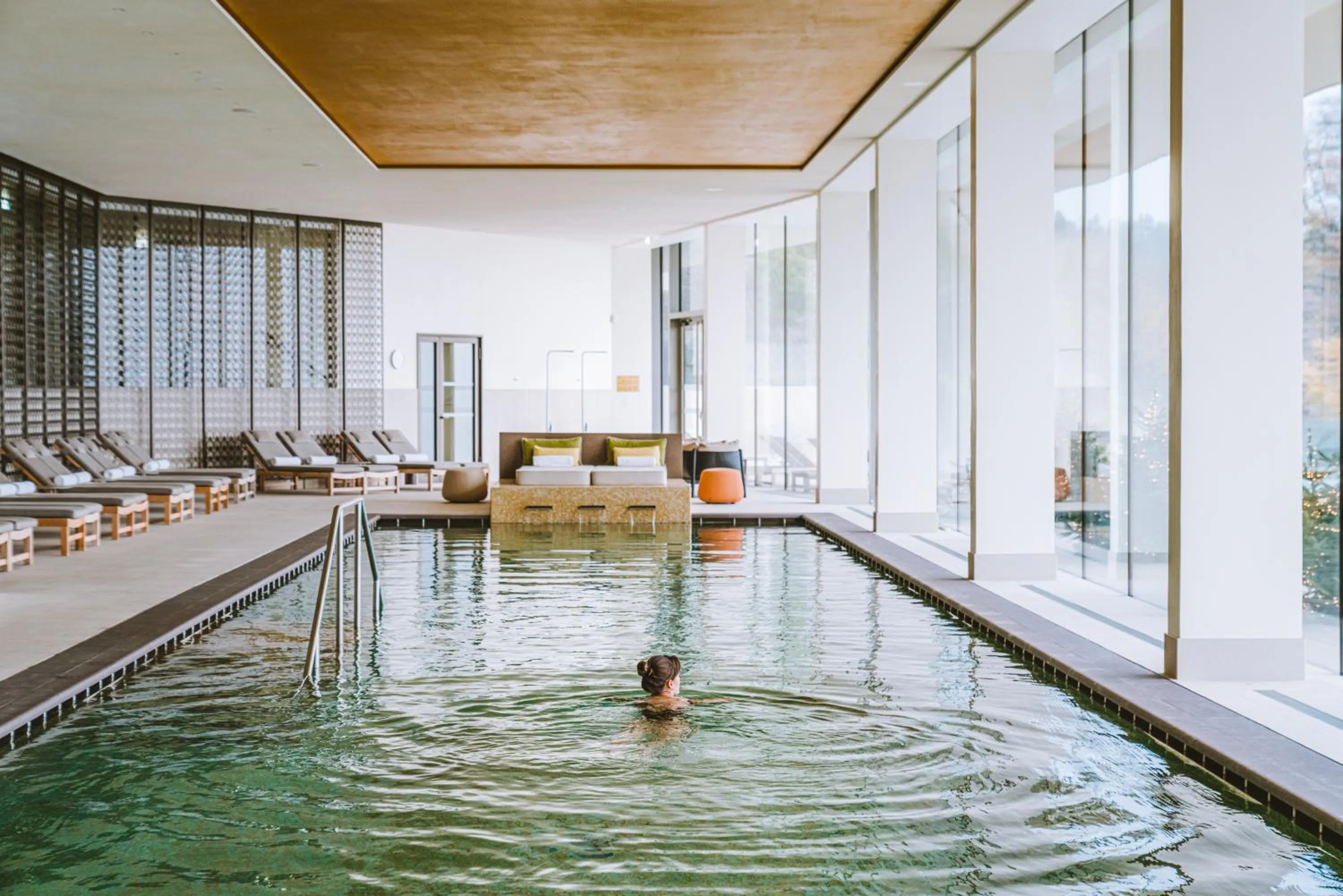 Swimming pool in Royal Champagne Hotel & Spa