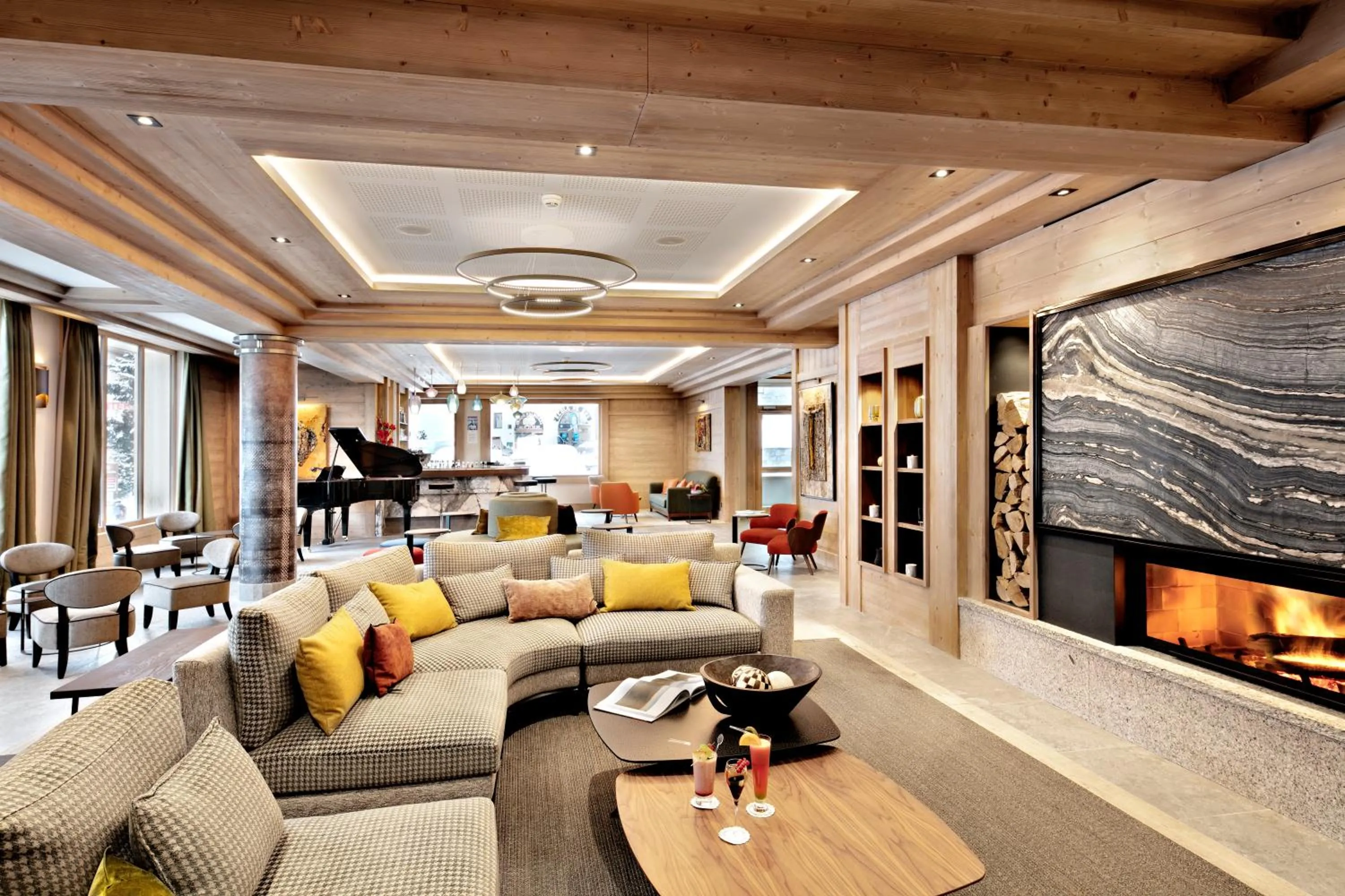 Lounge or bar in MGM Hôtels & Résidences - Résidence Anitea