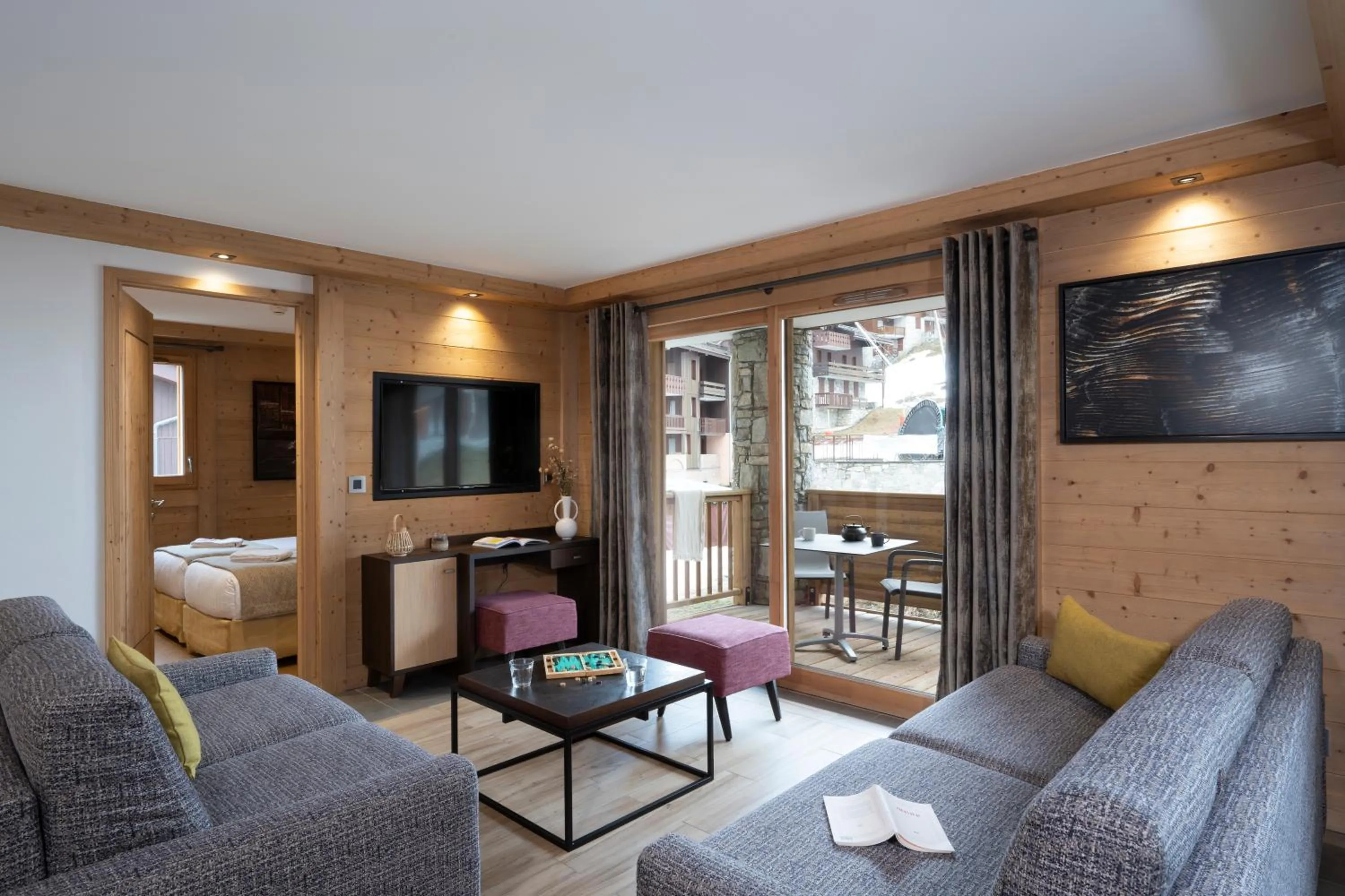 Seating area in MGM Hôtels & Résidences - Résidence Anitea