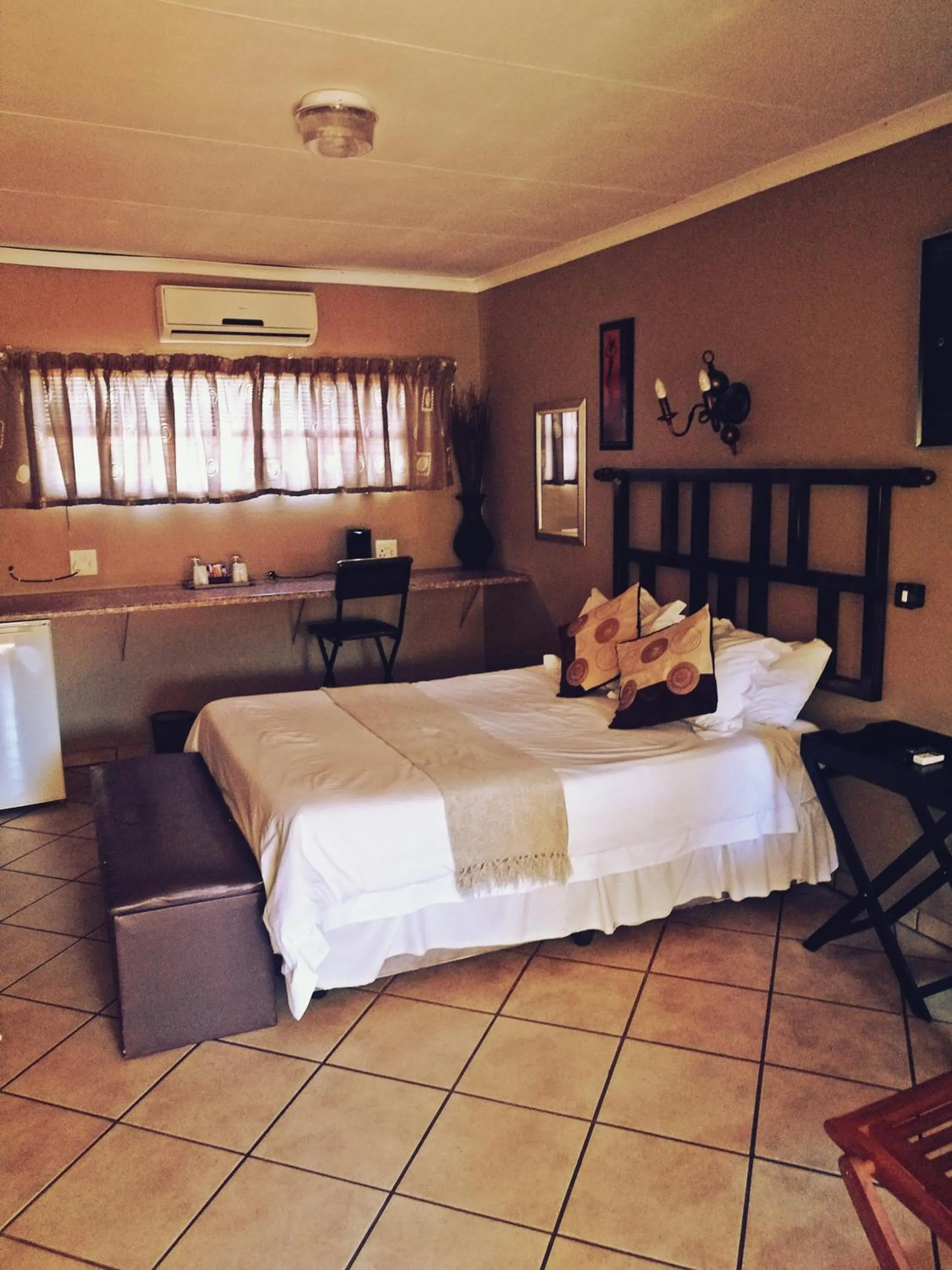 Bed in Safari Travelodge