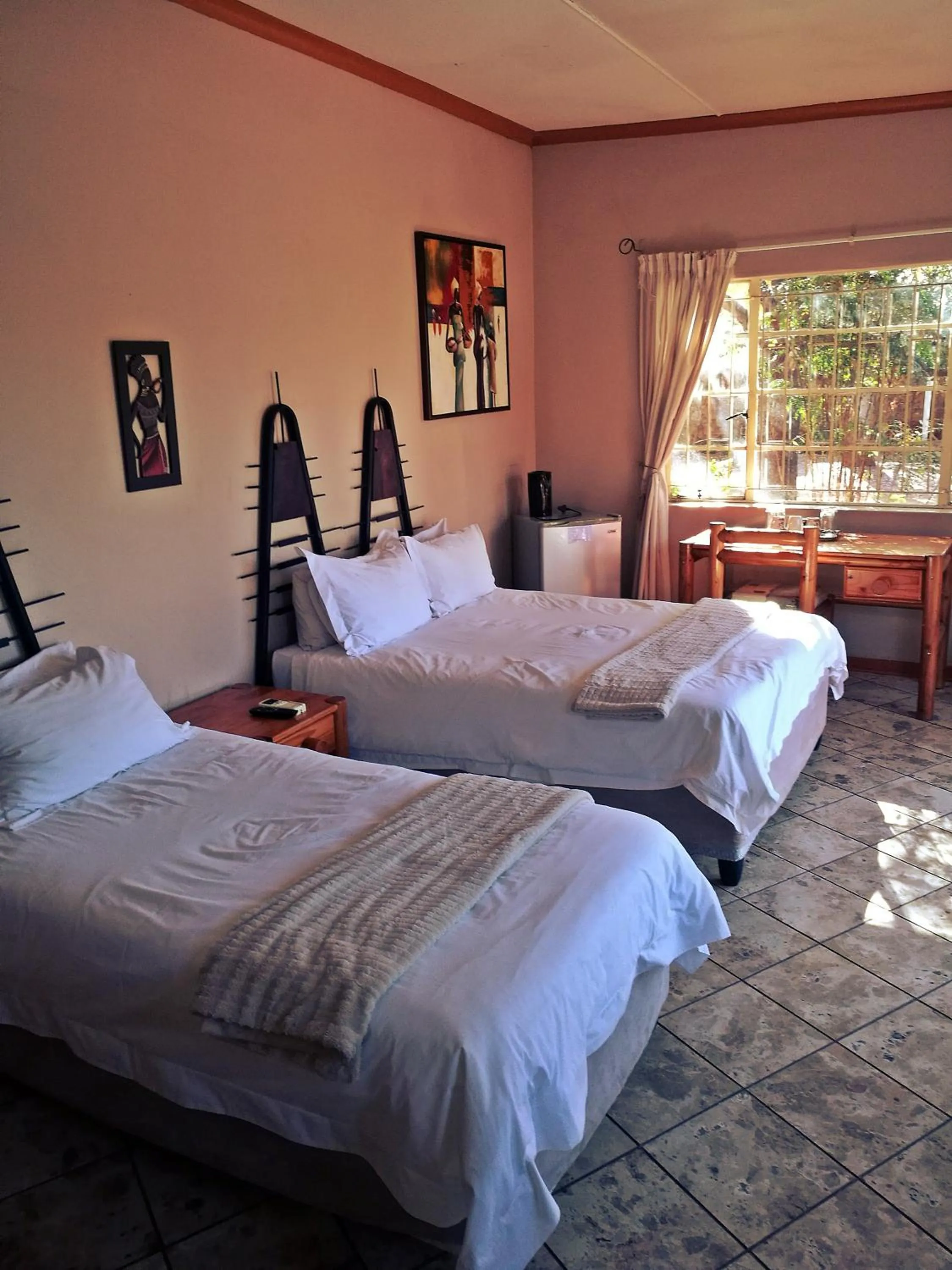 Bed in Safari Travelodge