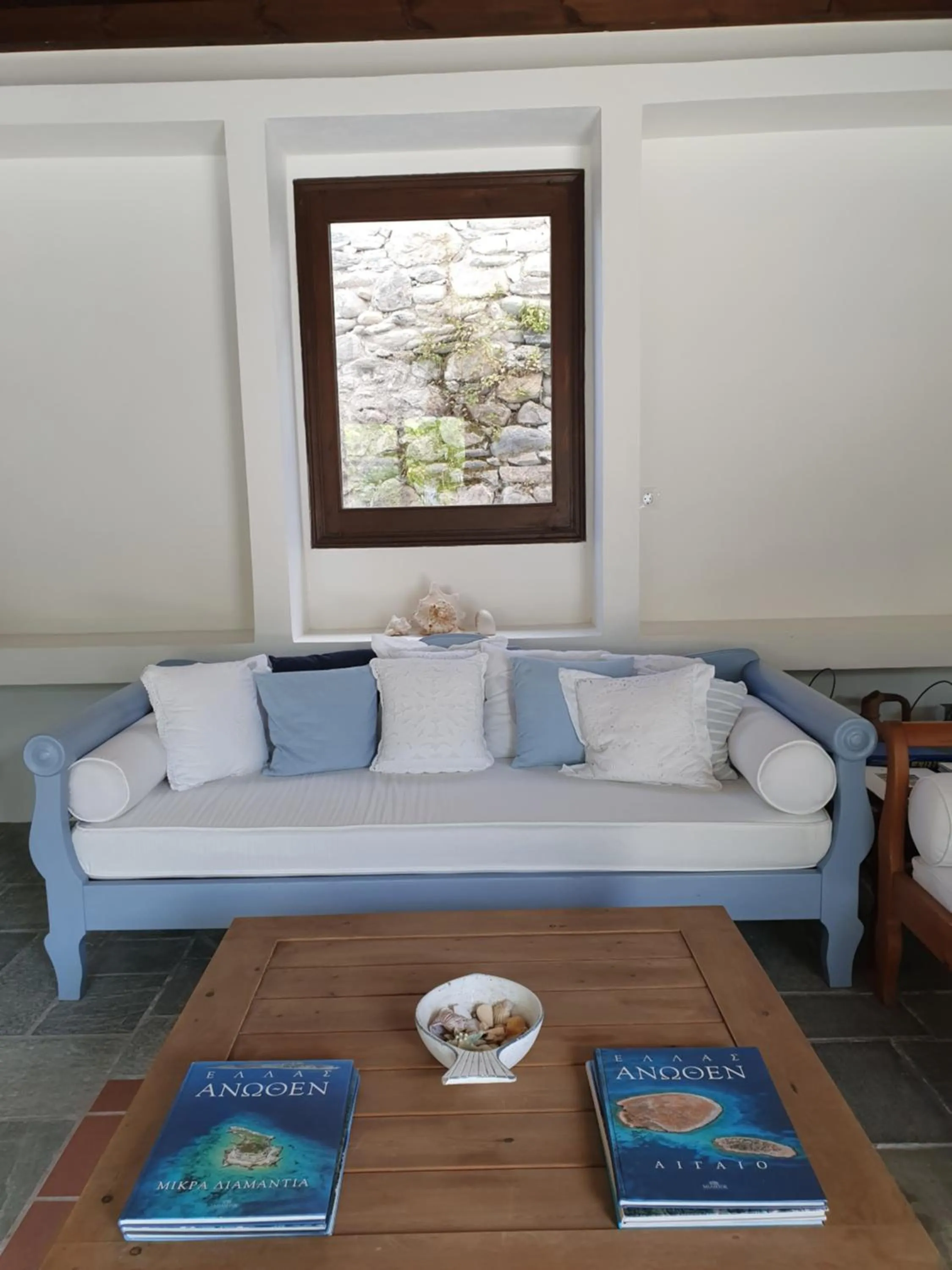 Seating area in Aeolos Hotel & Villas - Pelion